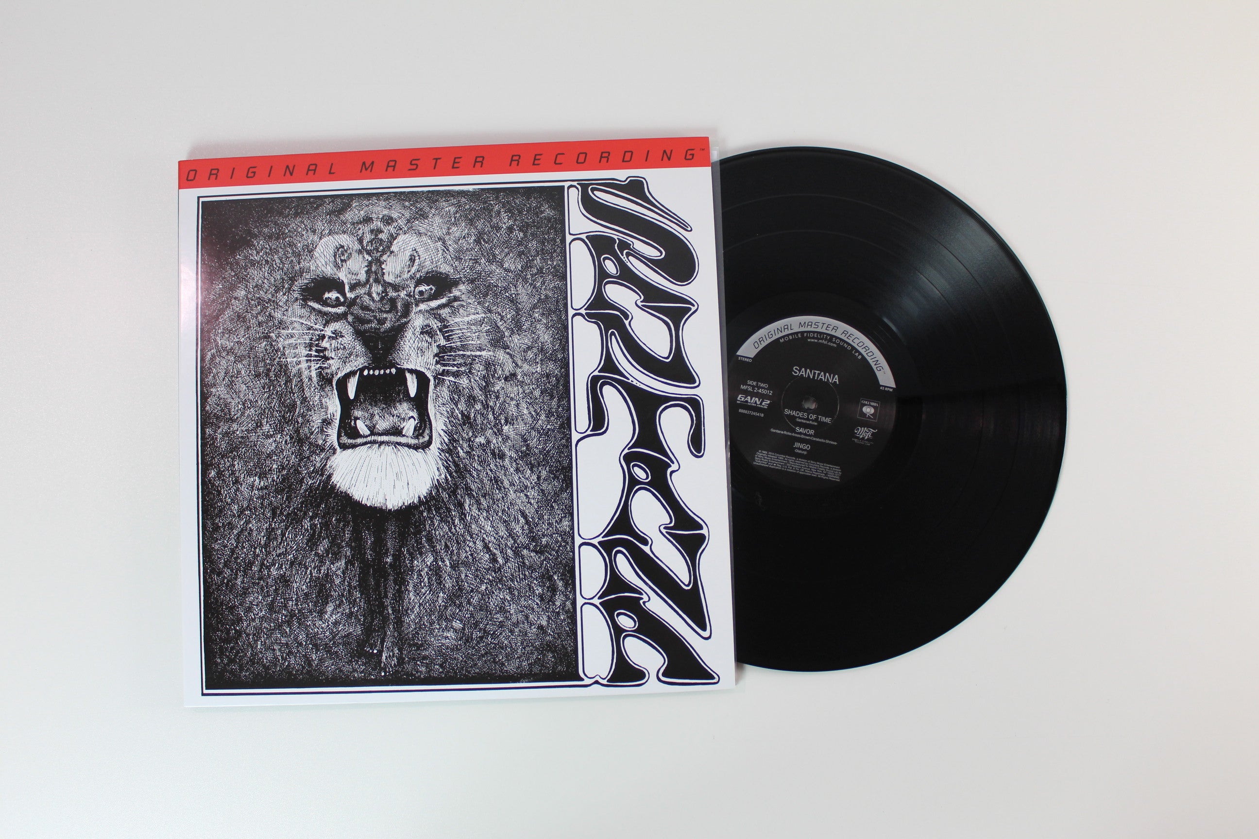 Santana - Santana on Mobile Fidelity Sound Lab Ltd Numbered 45 RPM 180 Gram Reissue