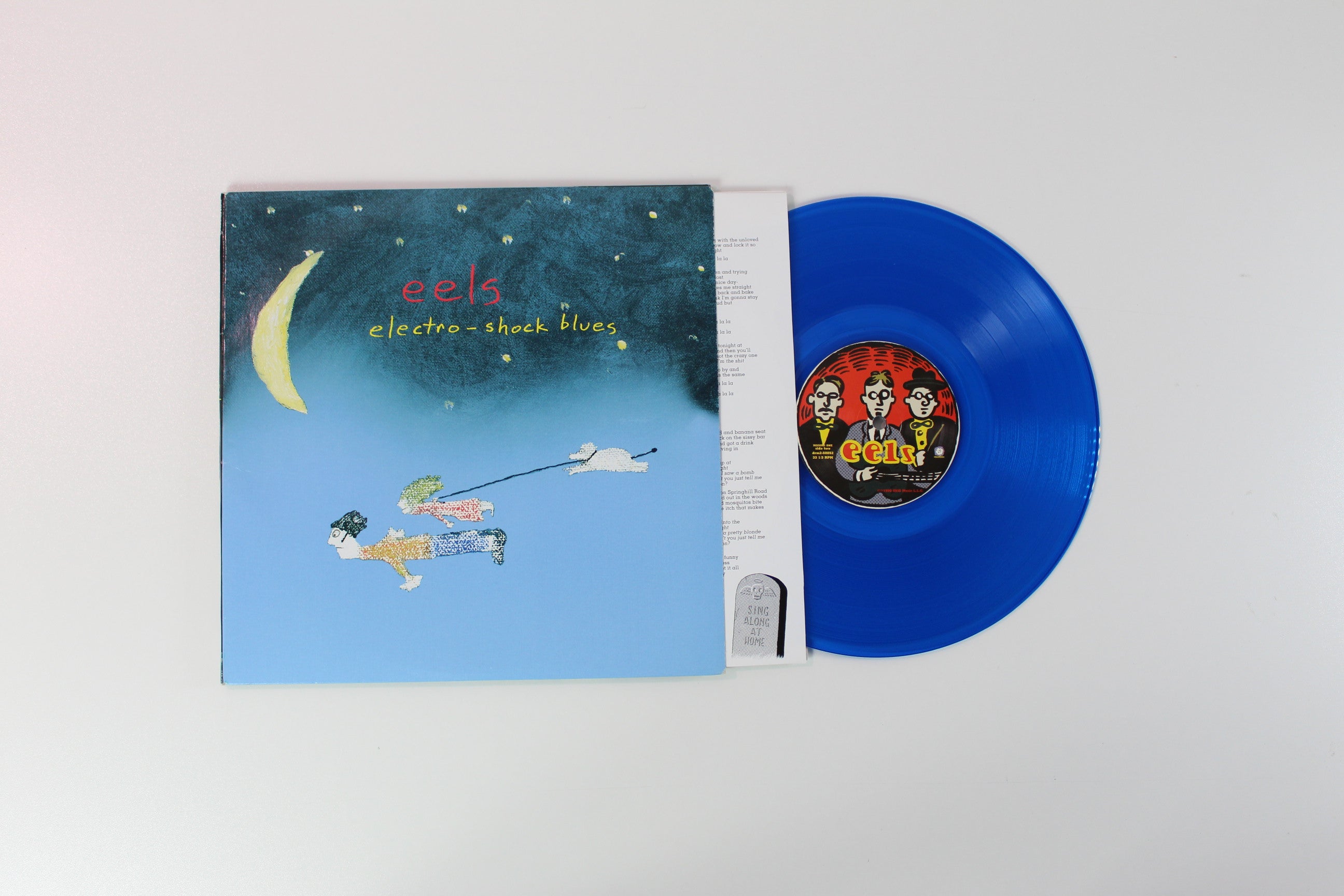 Eels - Electro-Shock Blues on DreamWorks Blue Vinyl 2 X 10" LP