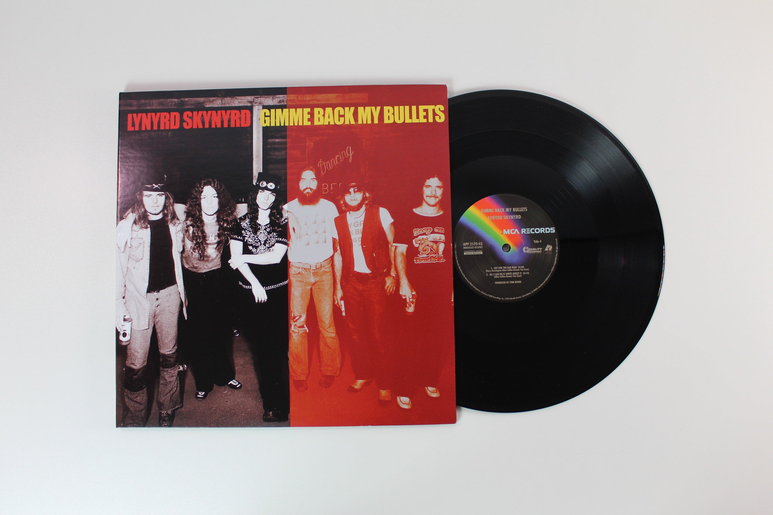 Lynyrd Skynyrd - Gimme Back My Bullets on MCA Analogue Productions Ltd 45 Reissue