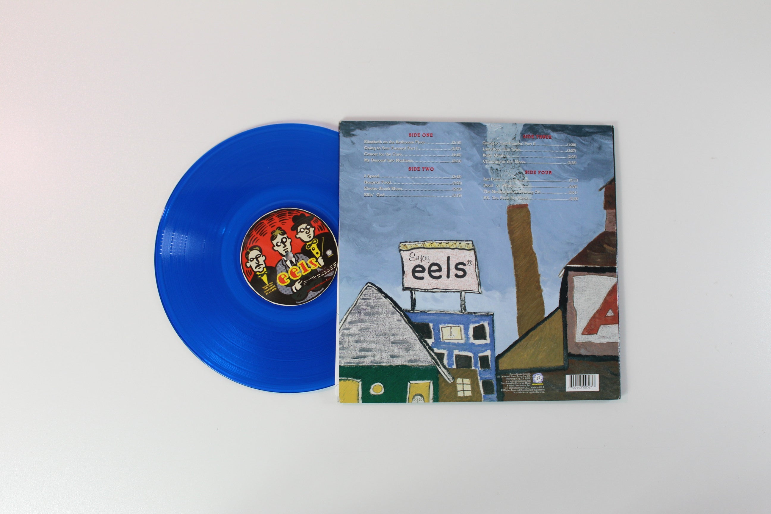 Eels - Electro-Shock Blues on DreamWorks Blue Vinyl 2 X 10" LP
