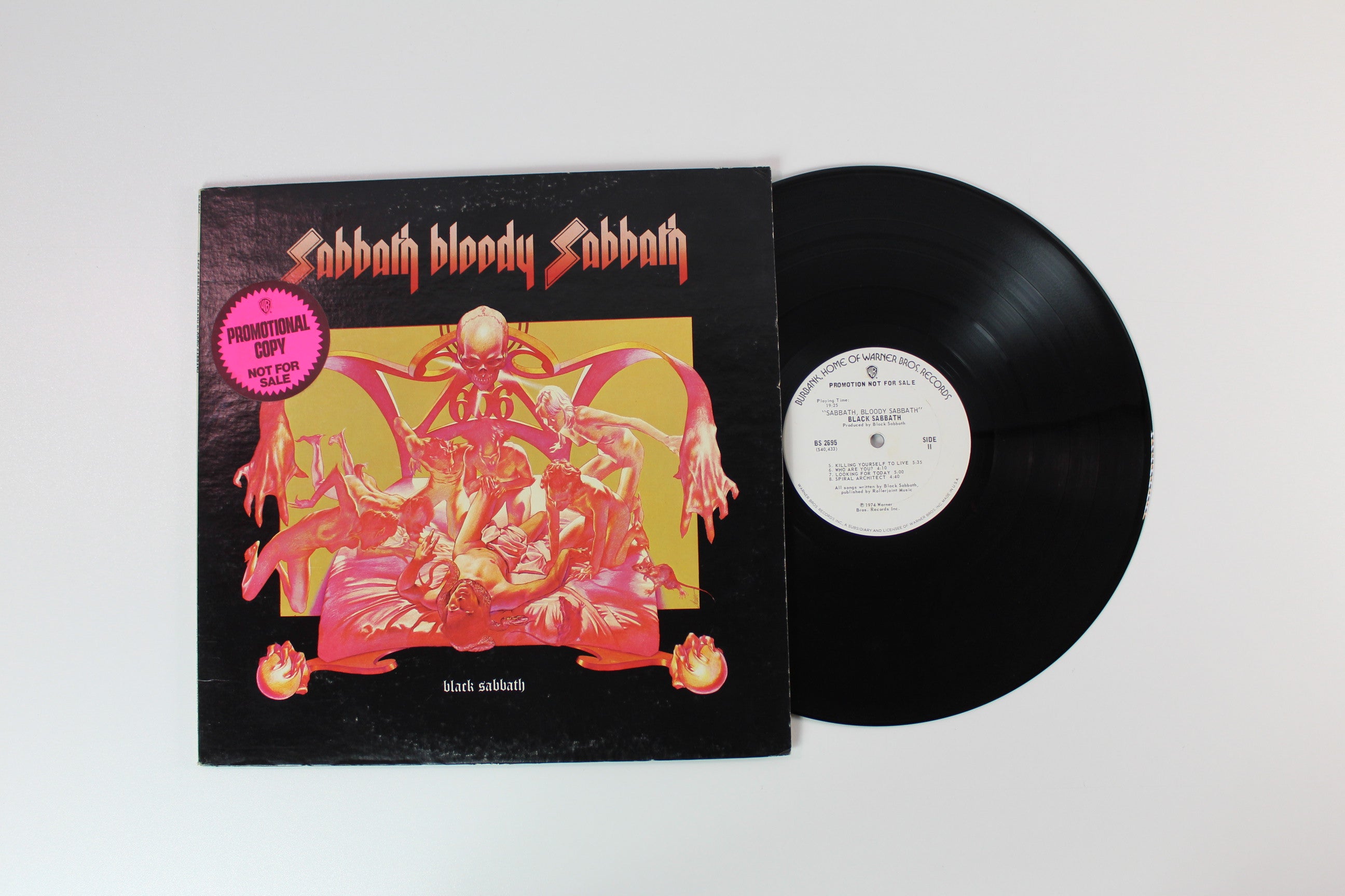 Black Sabbath - Sabbath, Bloody Sabbath on Warner Bros Promo