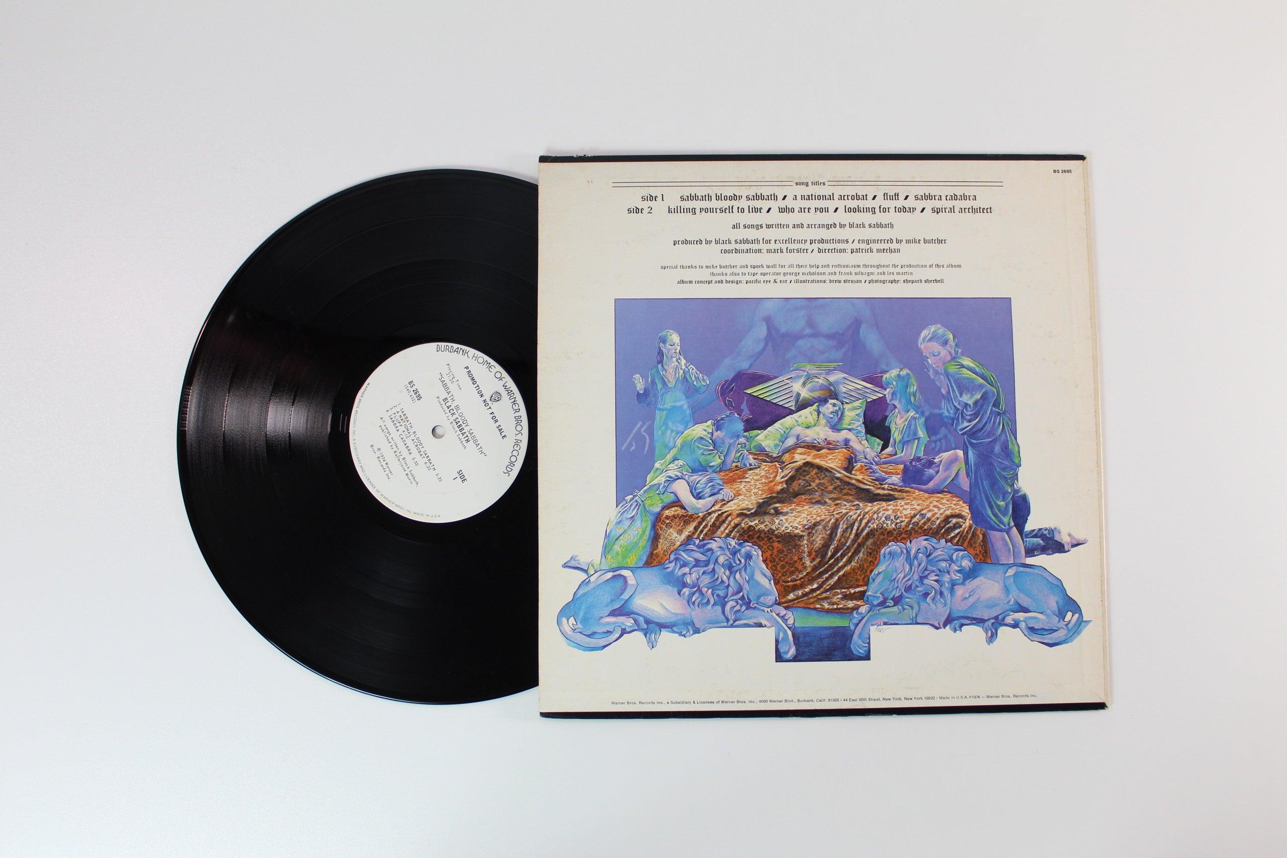 Black Sabbath - Sabbath, Bloody Sabbath on Warner Bros Promo