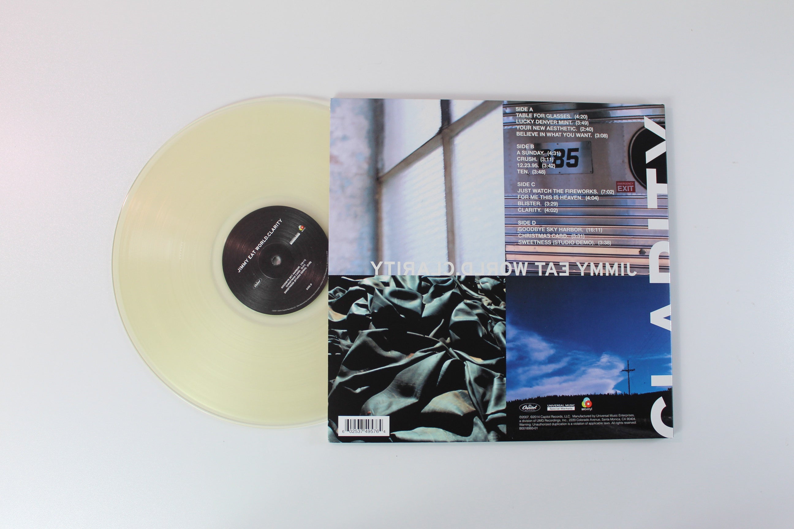 Jimmy Eat World - Clarity on Capitol Clear Vinyl Reissue