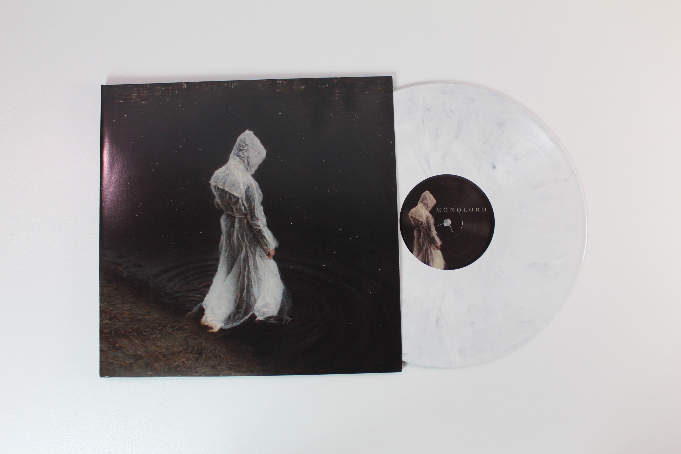 Monolord - Vænir on RidingEasy Ltd White with Black Swirl Vinyl Reissue