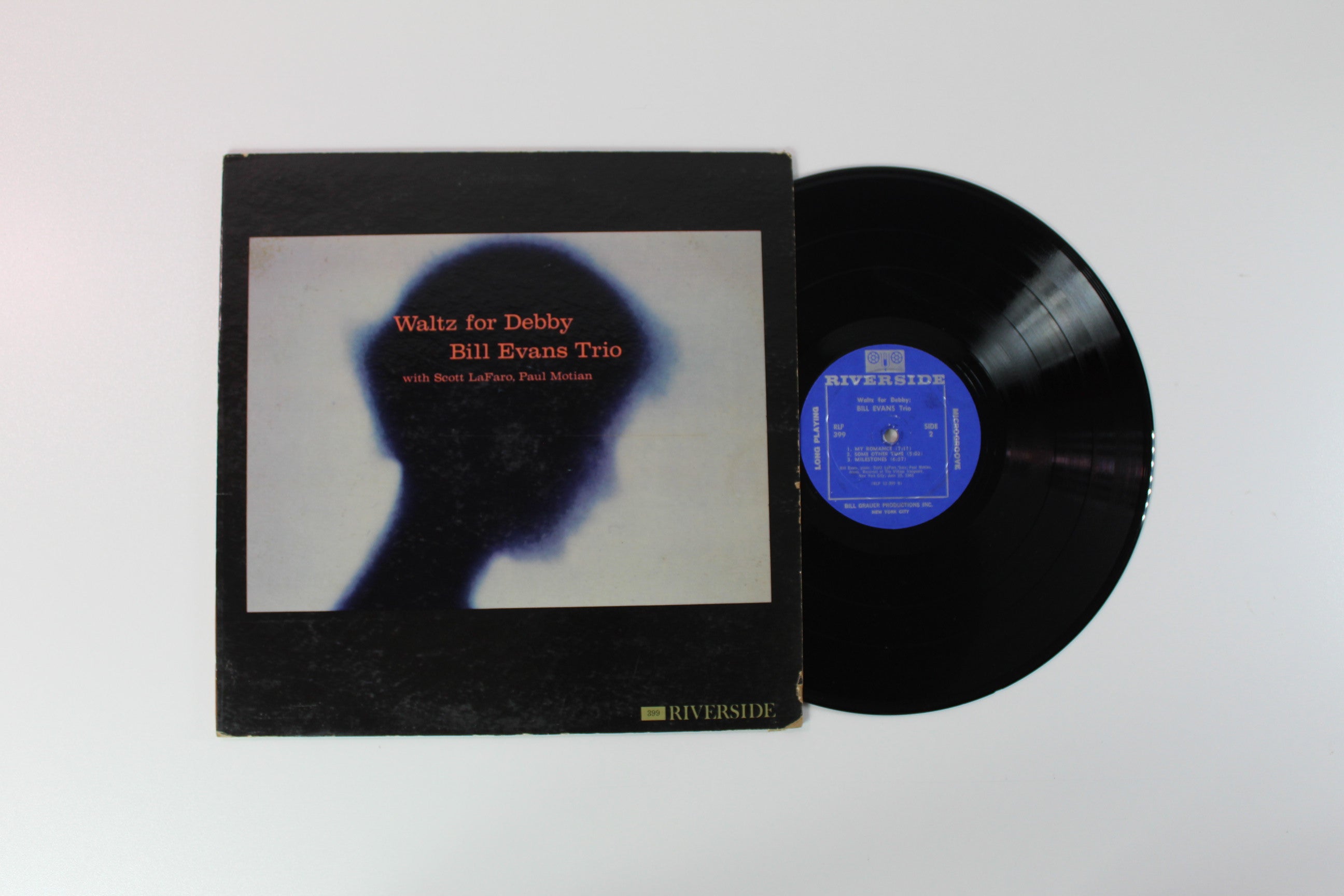 Bill Evans Trio - Waltz For Debby on Riverside Mono Deep Groove