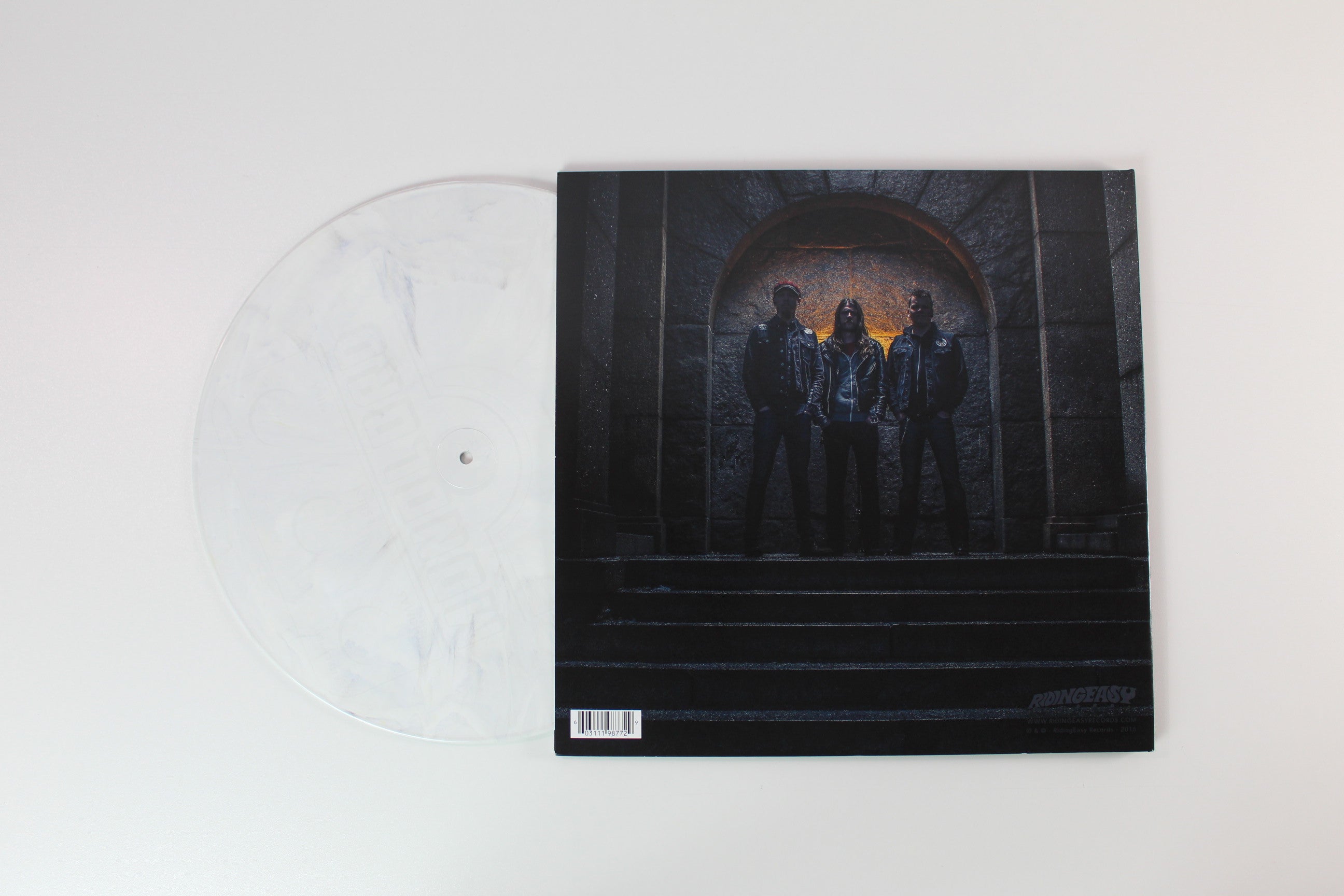 Monolord - Vænir on RidingEasy Ltd White with Black Swirl Vinyl Reissue