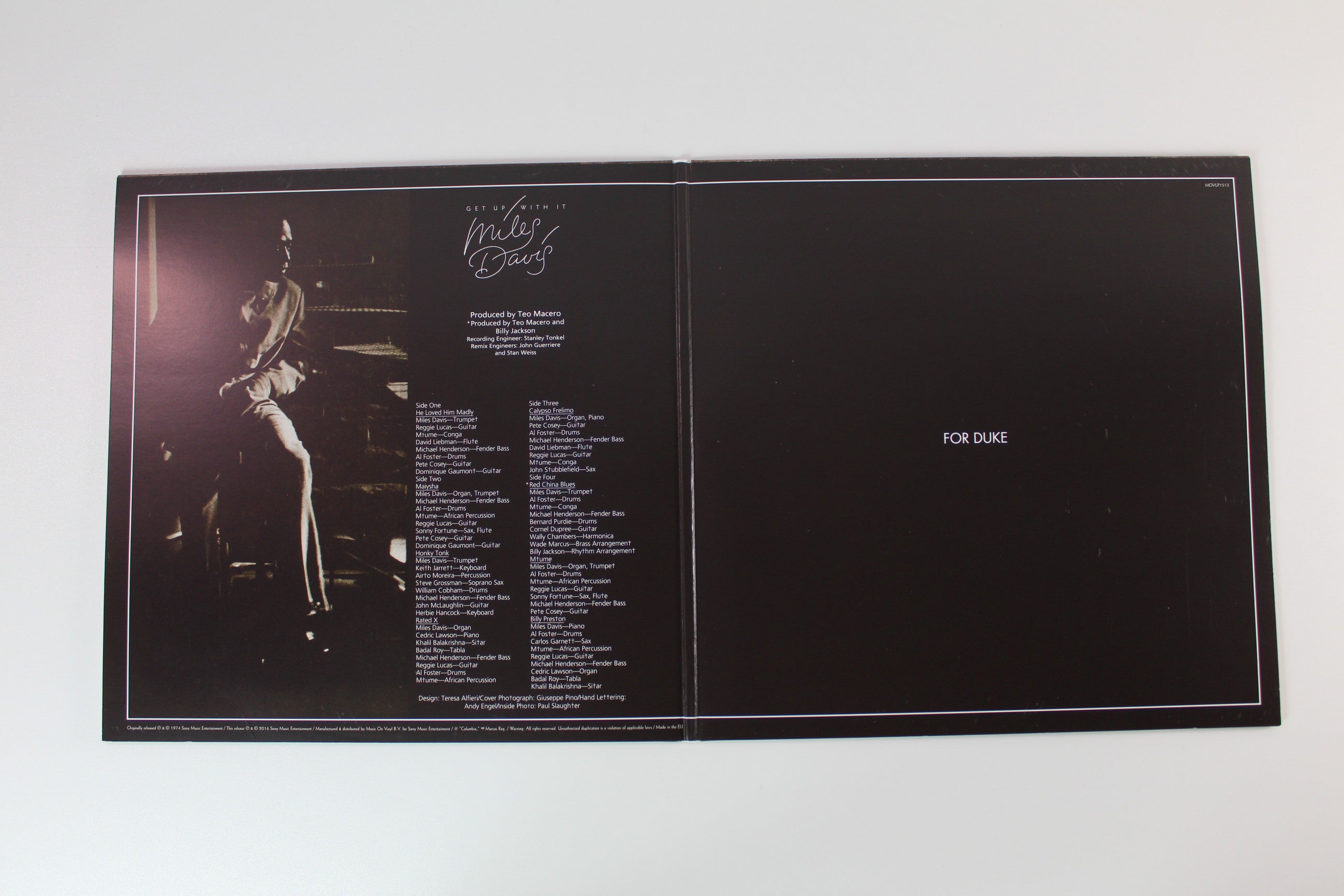 Miles Davis - Get Up With It on Columbia Music on Vinyl 180 Gram Reissue