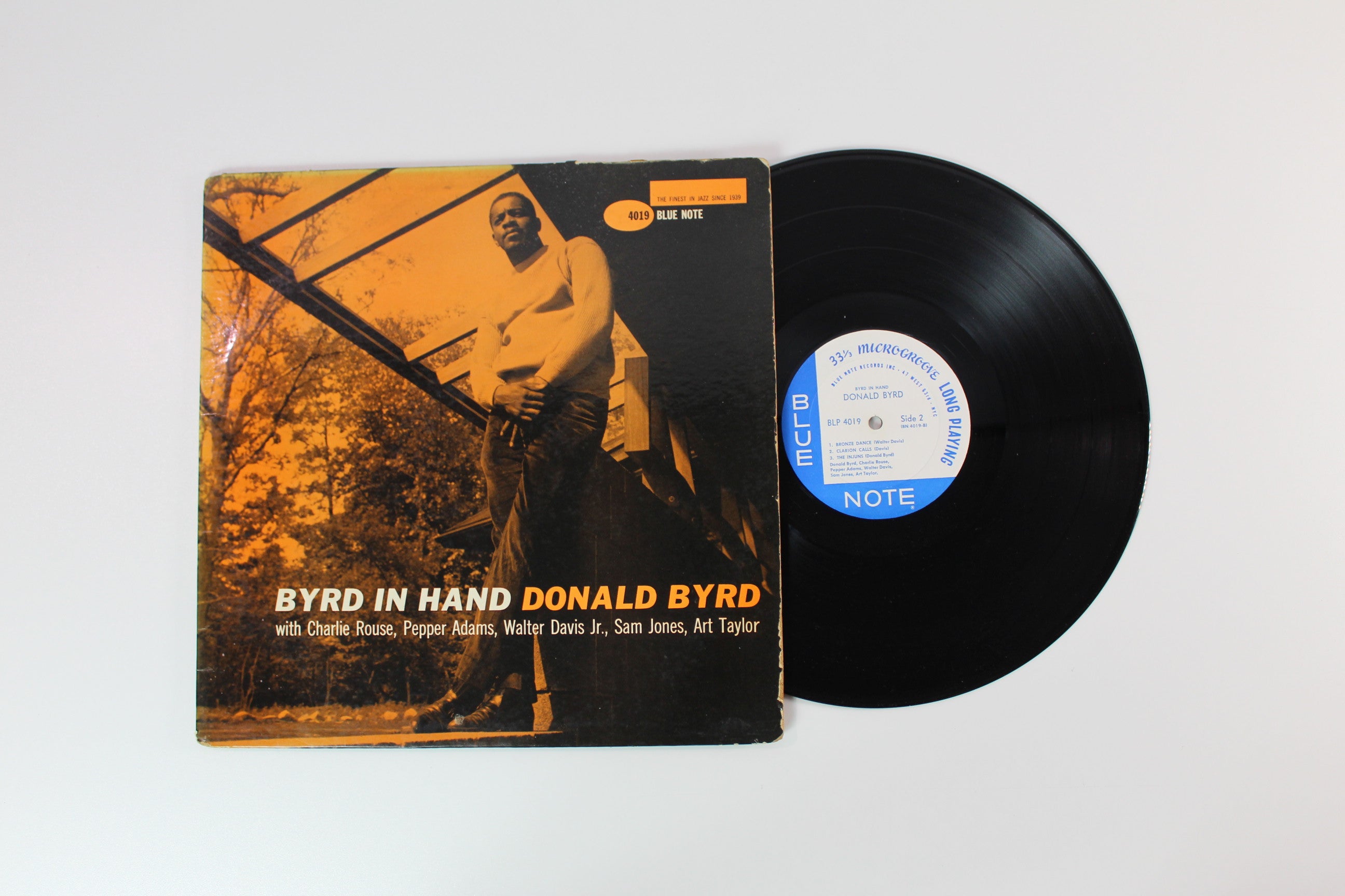 Donald Byrd - Byrd In Hand on Blue Note BLP 4019 Mono W 63rd Repress