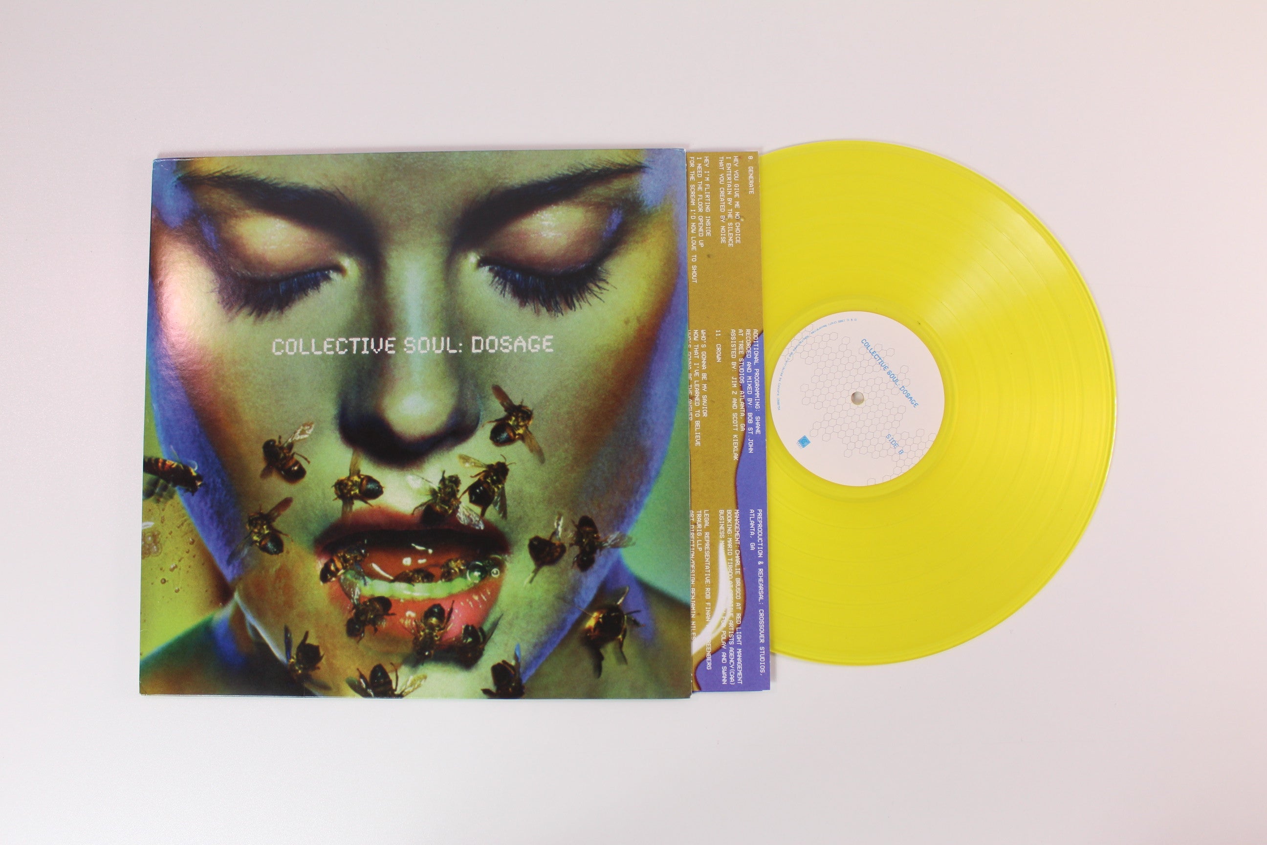 Collective Soul - Dosage on Craft Recordings RSD 2024 Ltd Translucent Lemonade Vinyl Reissue