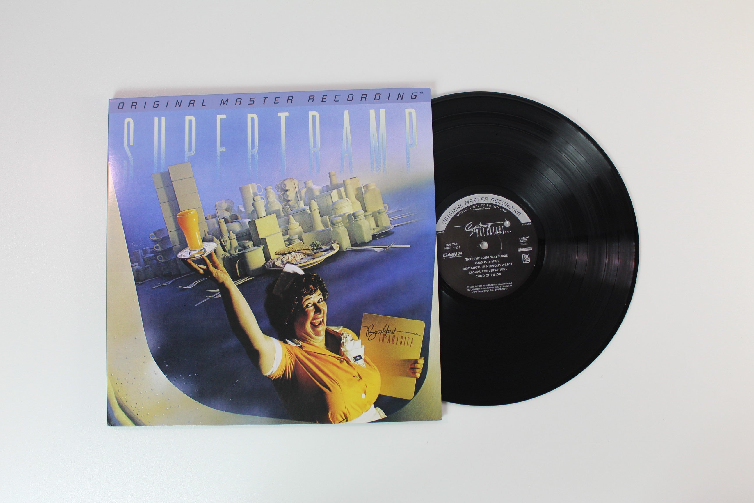Supertramp - Breakfast In America on Mobile Fidelity Sound Lab Ltd Numbered 180 Gram Reissue