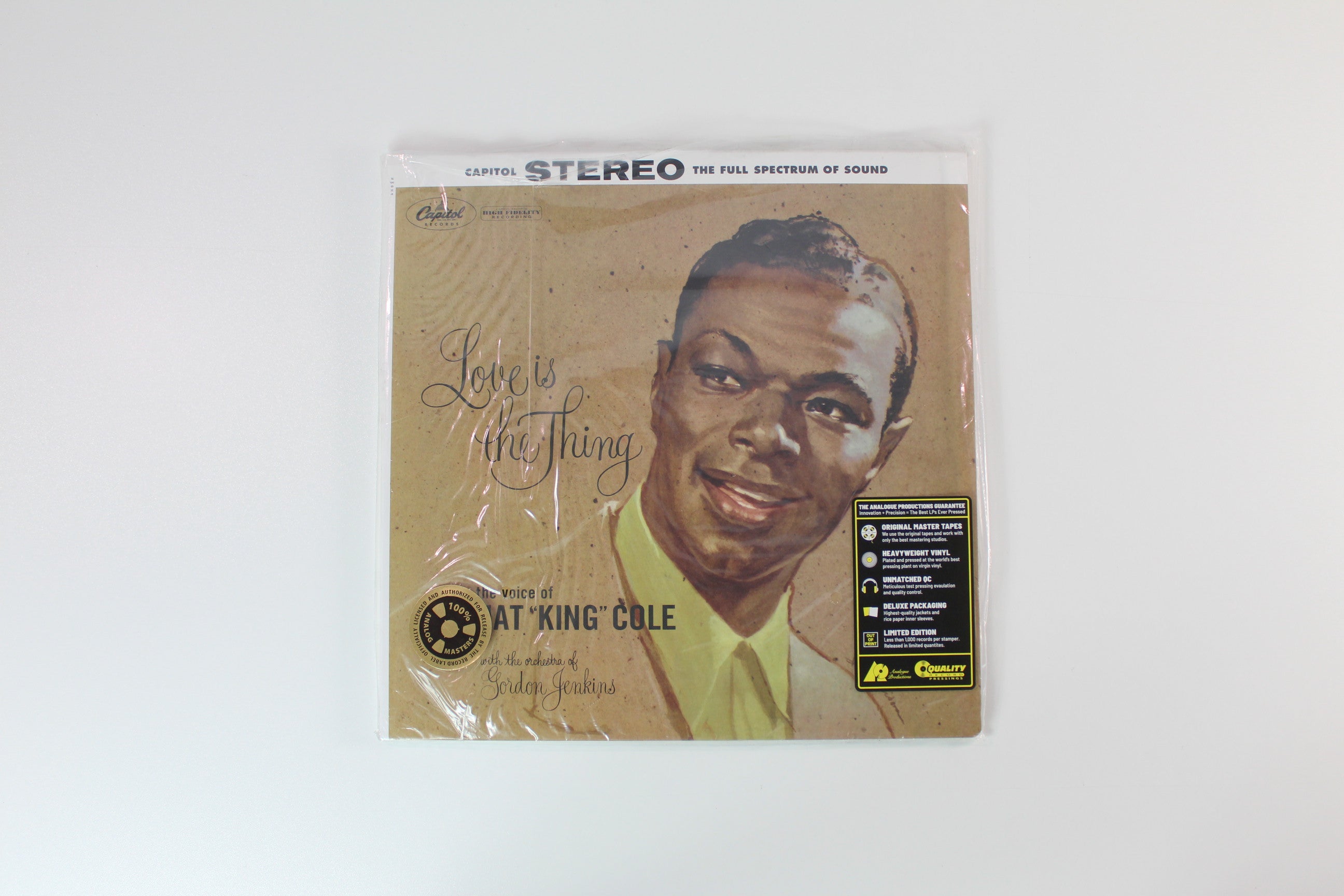 Nat King Cole - Love Is The Thing on Capitol Analogue Productions 45 RPM 180 Gram Reissue