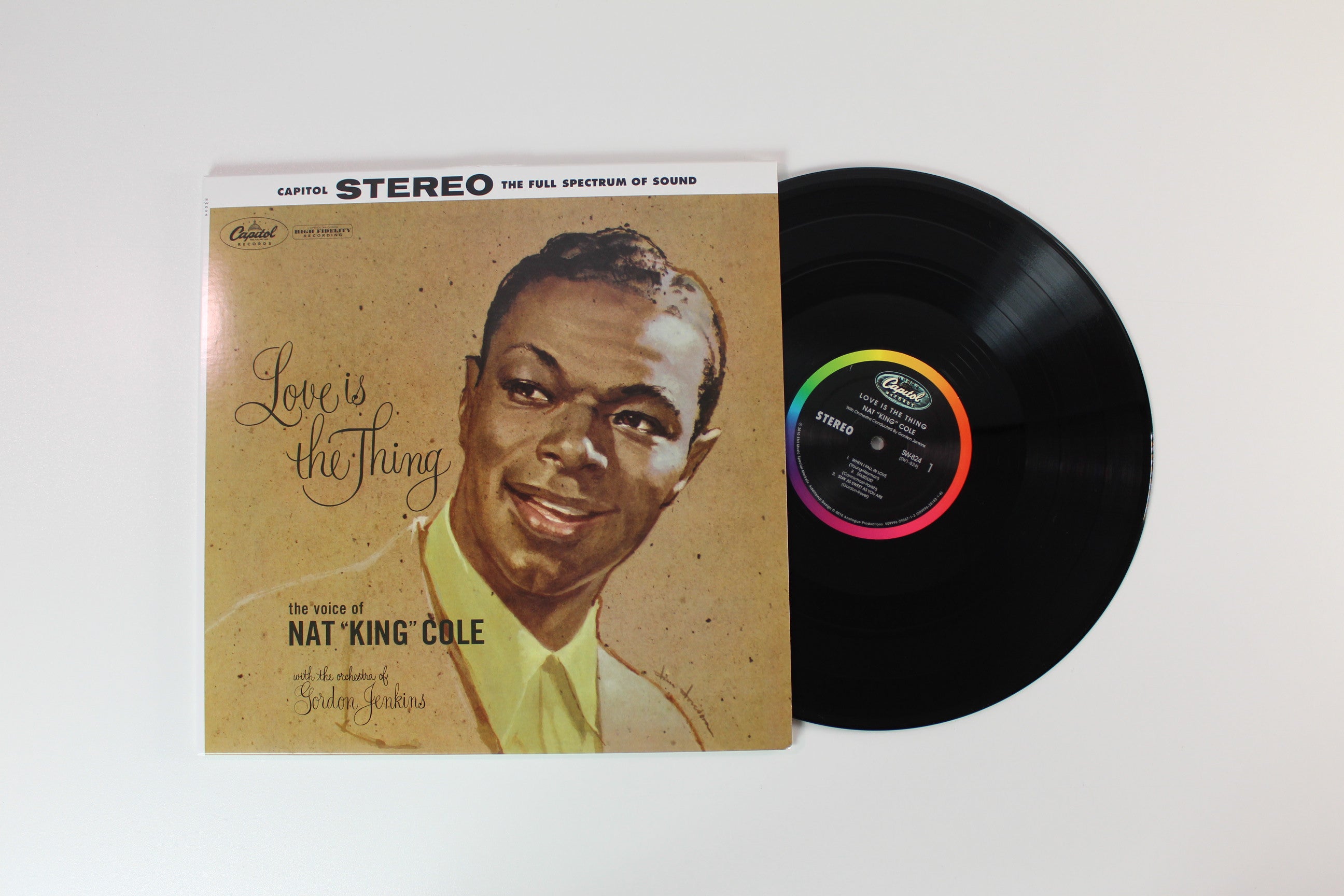 Nat King Cole - Love Is The Thing on Capitol Analogue Productions 45 RPM 180 Gram Reissue