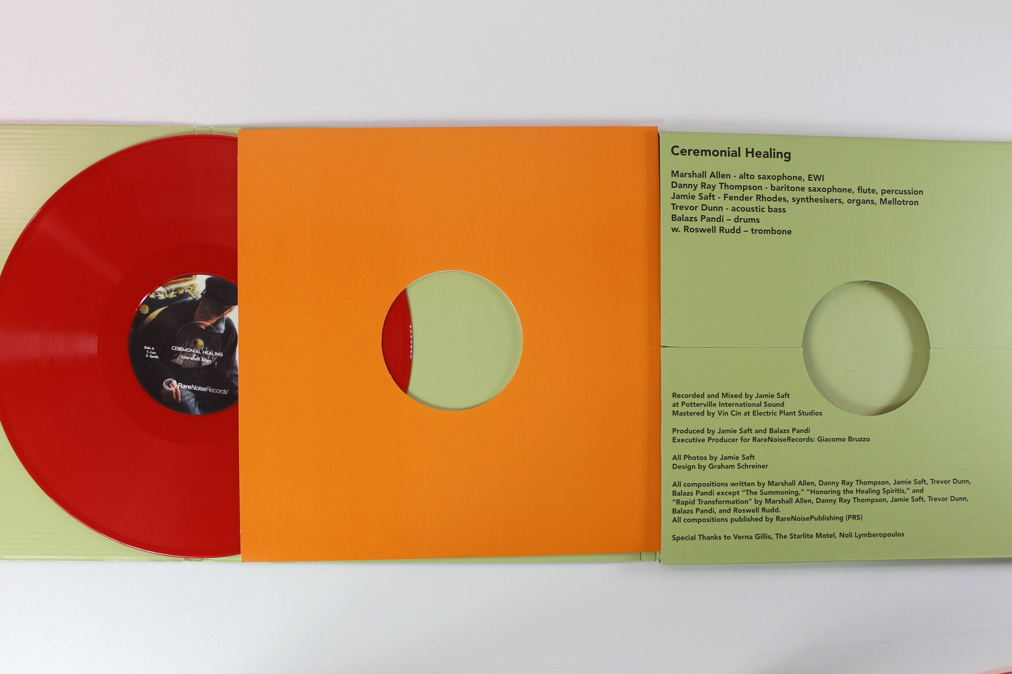 Marshall Allen - Ceremonial Healing on RareNoise RSD 2019 Red Vinyl