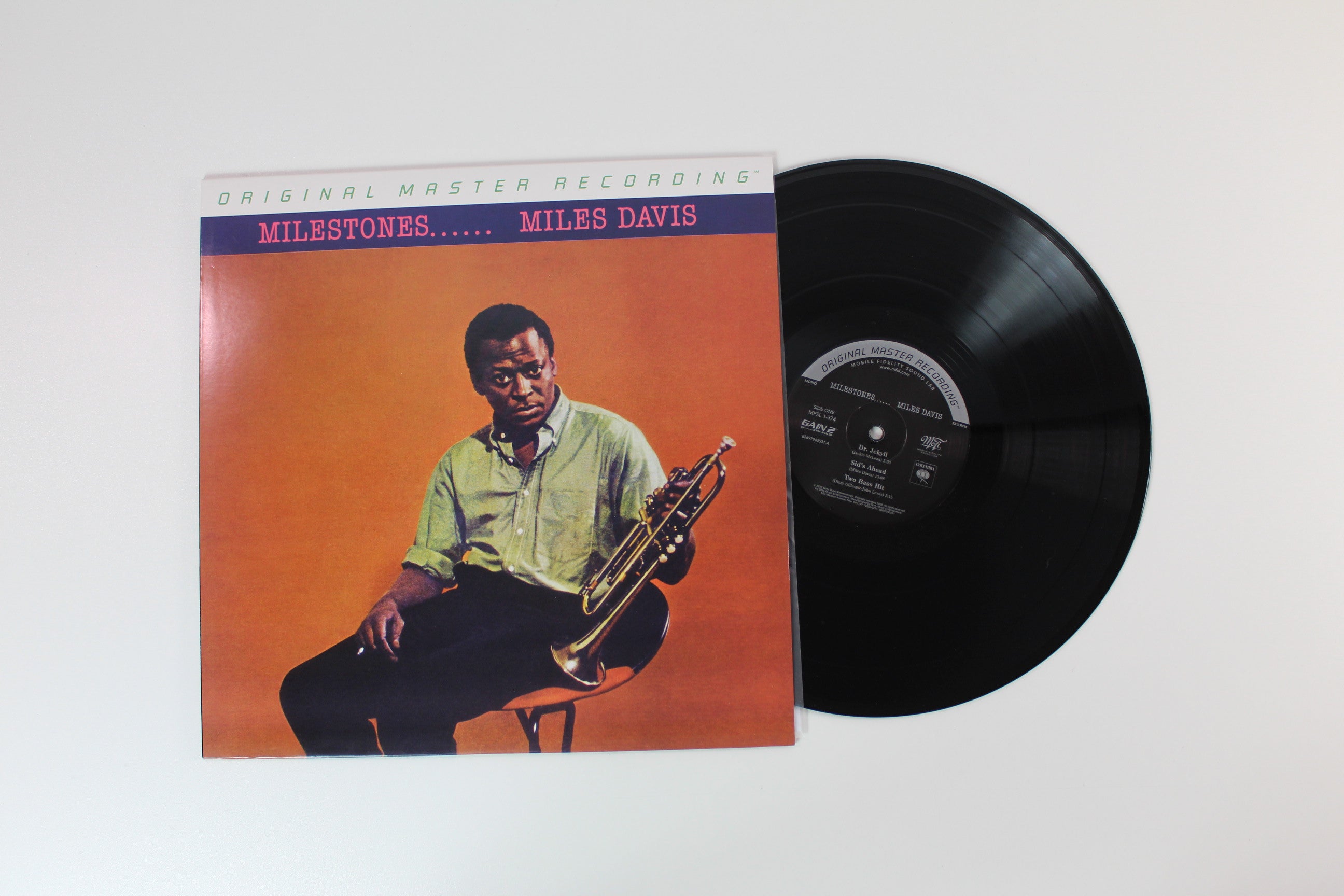 Miles Davis - Milestones on Mobile Fidelity Sound Lab Ltd Numbered Mono Reissue