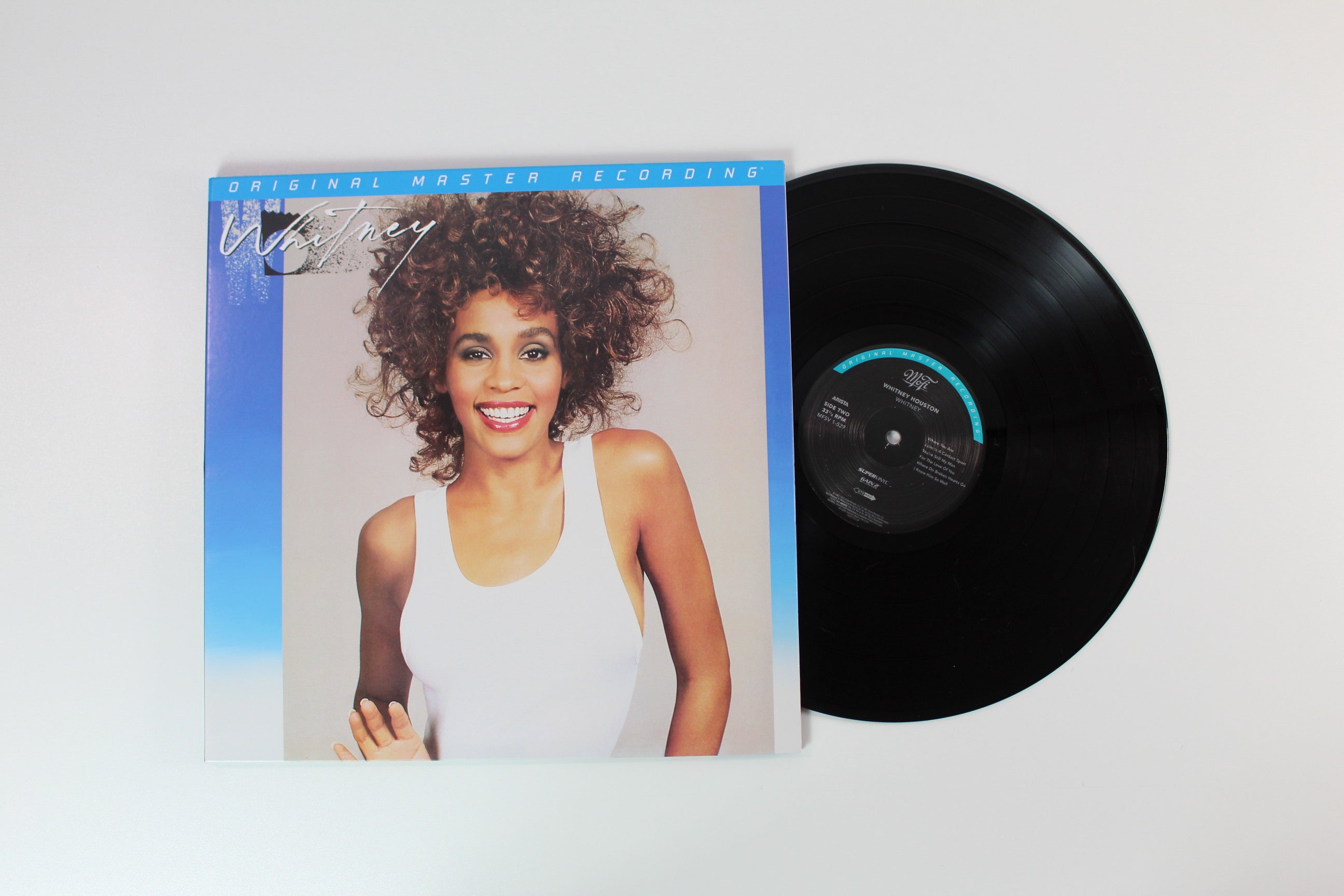 Whitney Houston - Whitney on Mobile Fidelity Sound Lab Ltd Numbered Supervinyl Reissue