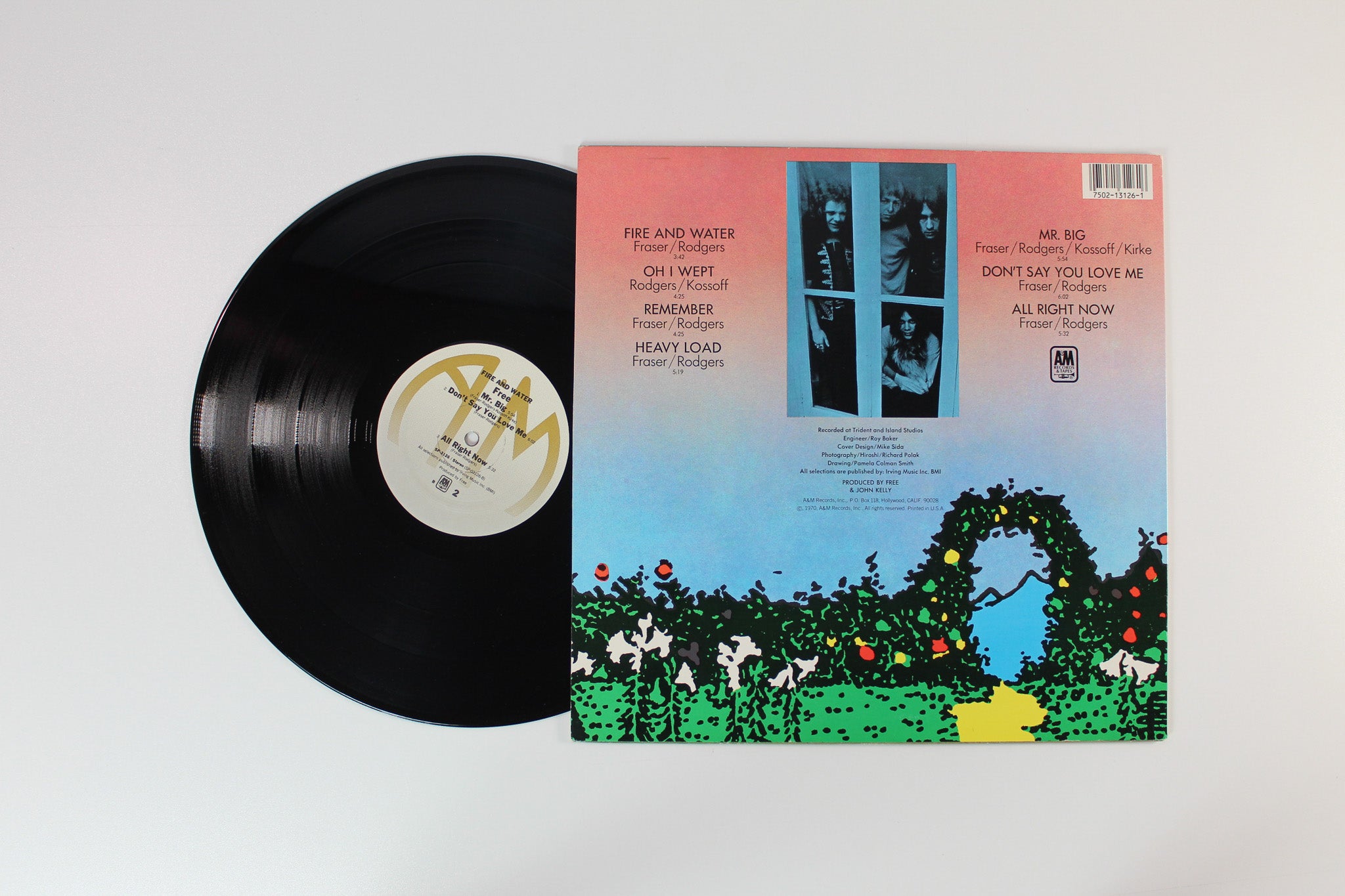 Free - Fire And Water on A&M Reissue