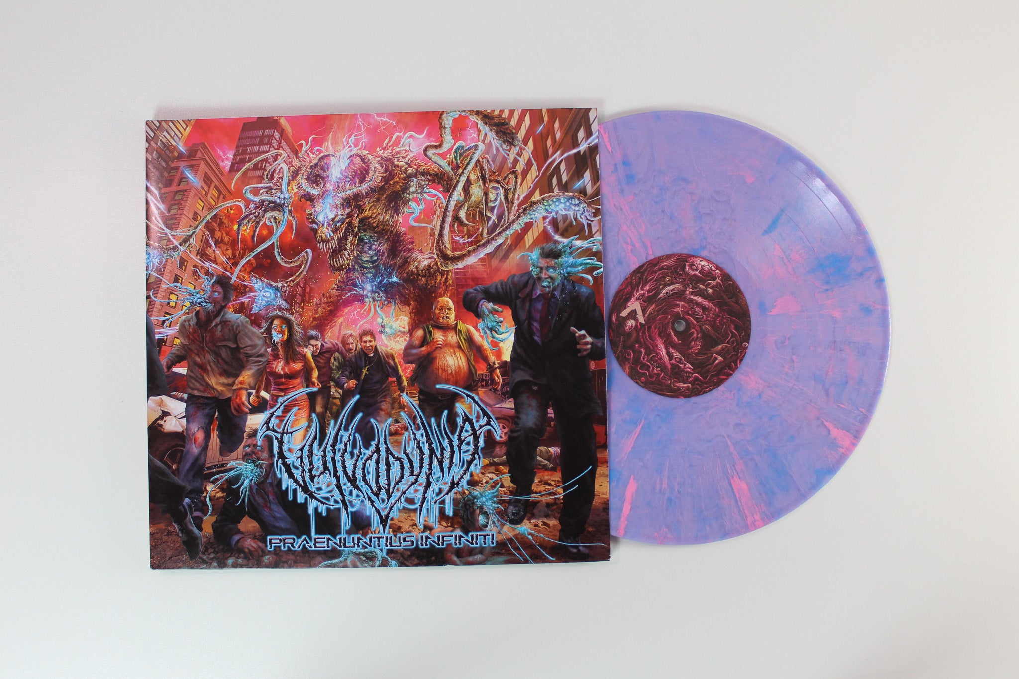 Vulvodynia - Praenuntius Infiniti on Unique Leader Ltd Bubblegum Vinyl