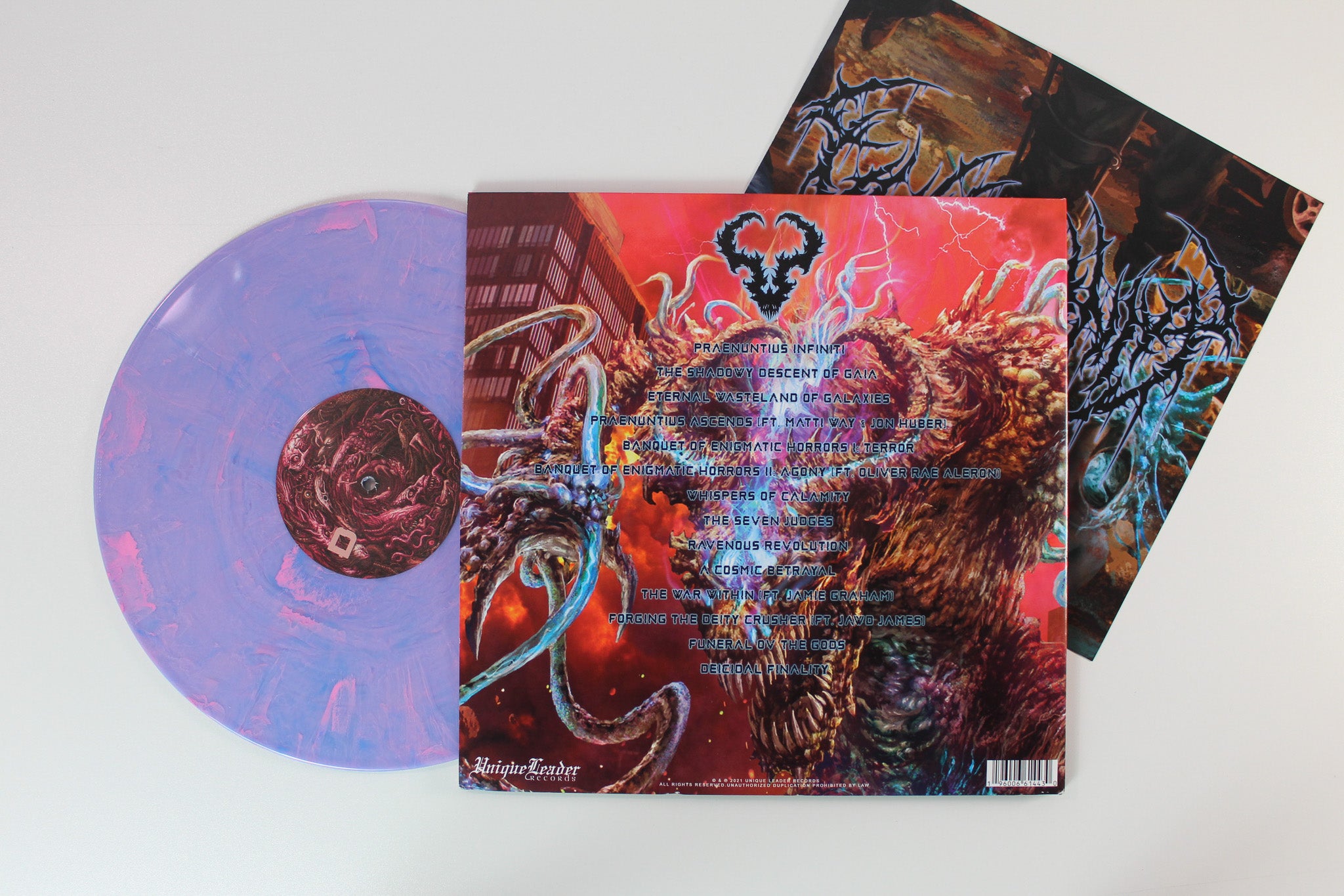 Vulvodynia - Praenuntius Infiniti on Unique Leader Ltd Bubblegum Vinyl