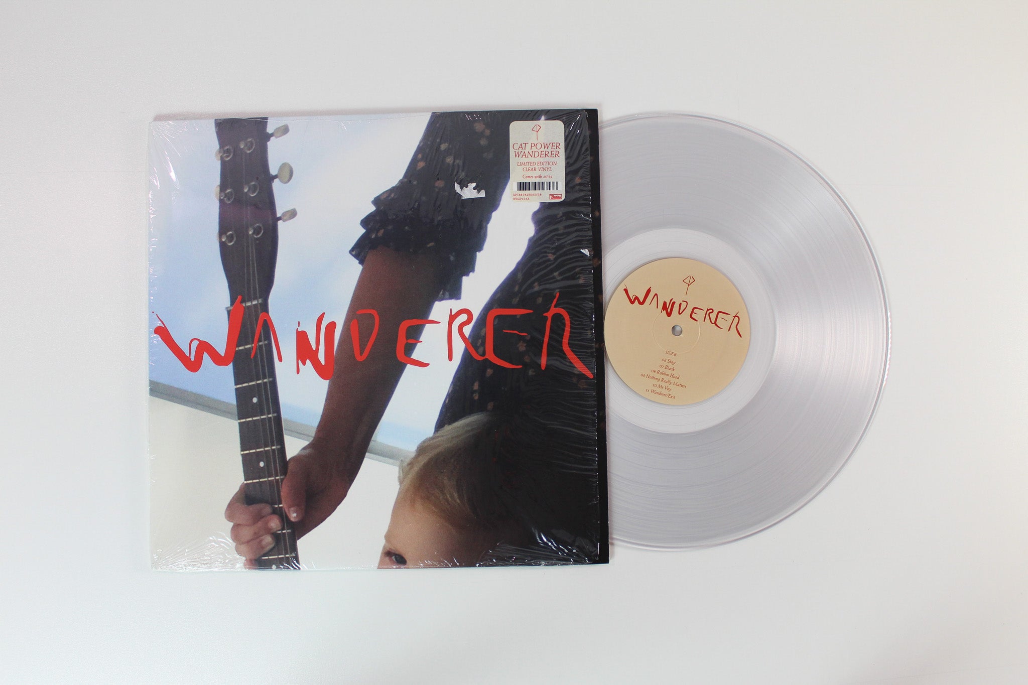 Cat Power - Wanderer on Domino Ltd Clear Vinyl