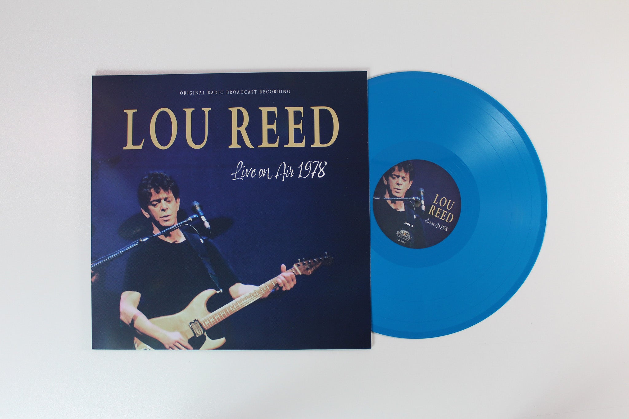 Lou Reed - Live On Air 1978 Blue Vinyl Unofficial Pressing