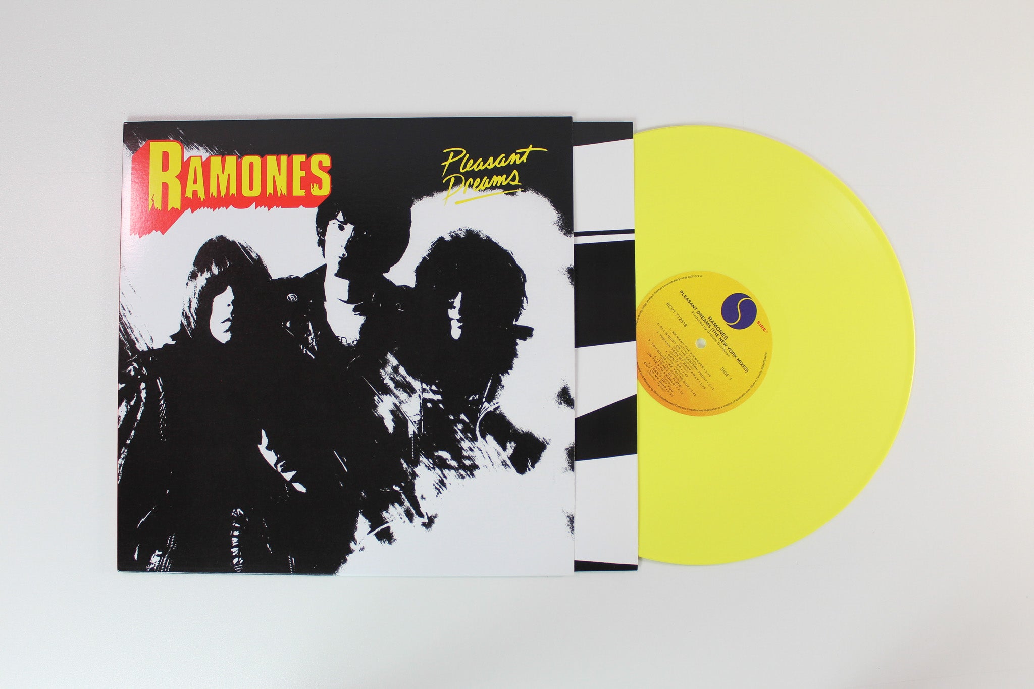 Ramones - Pleasant Dreams (The New York Mixes) on Sire Rhino RSD 2023 Yellow Vinyl