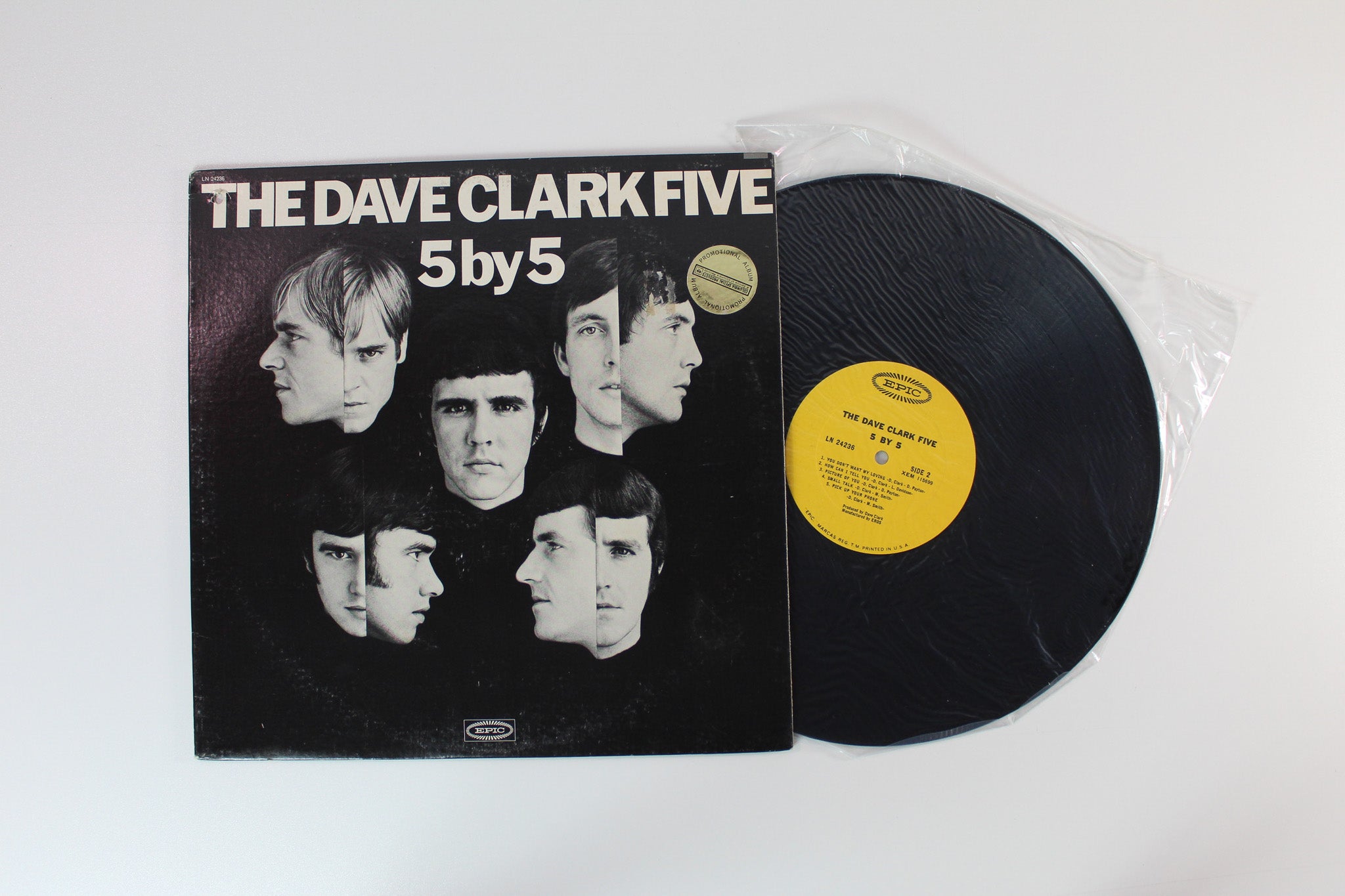 The Dave Clark Five - 5 By 5 on Epic Still Sealed in Inner Poly Sleeve