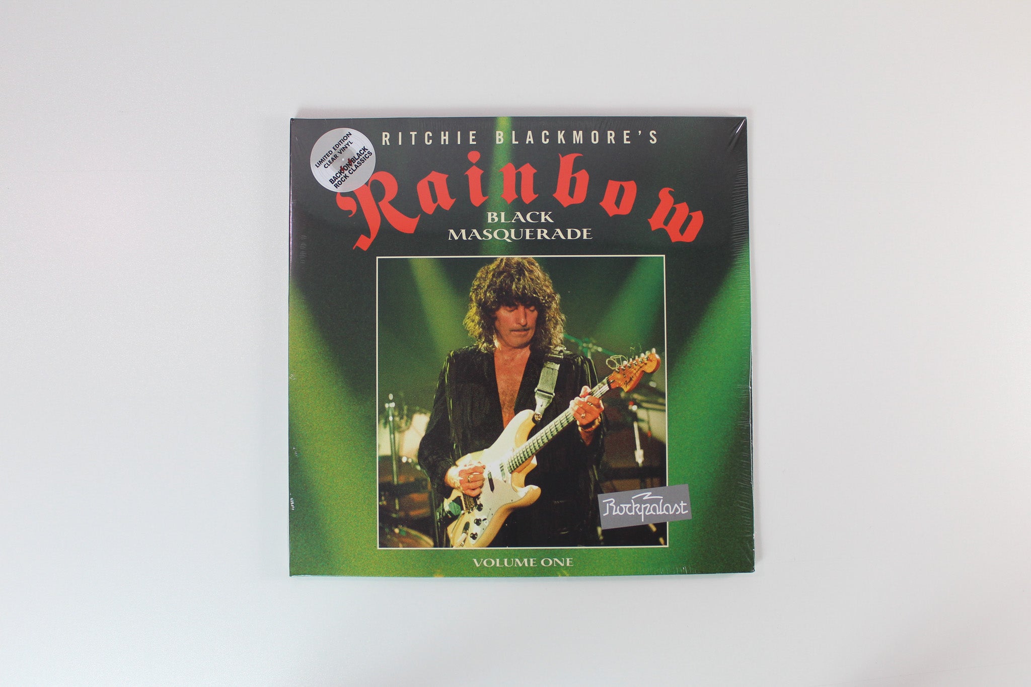 Rainbow - Black Masquerade Volume One on Back on Black Ltd Clear Vinyl Reissue Sealed