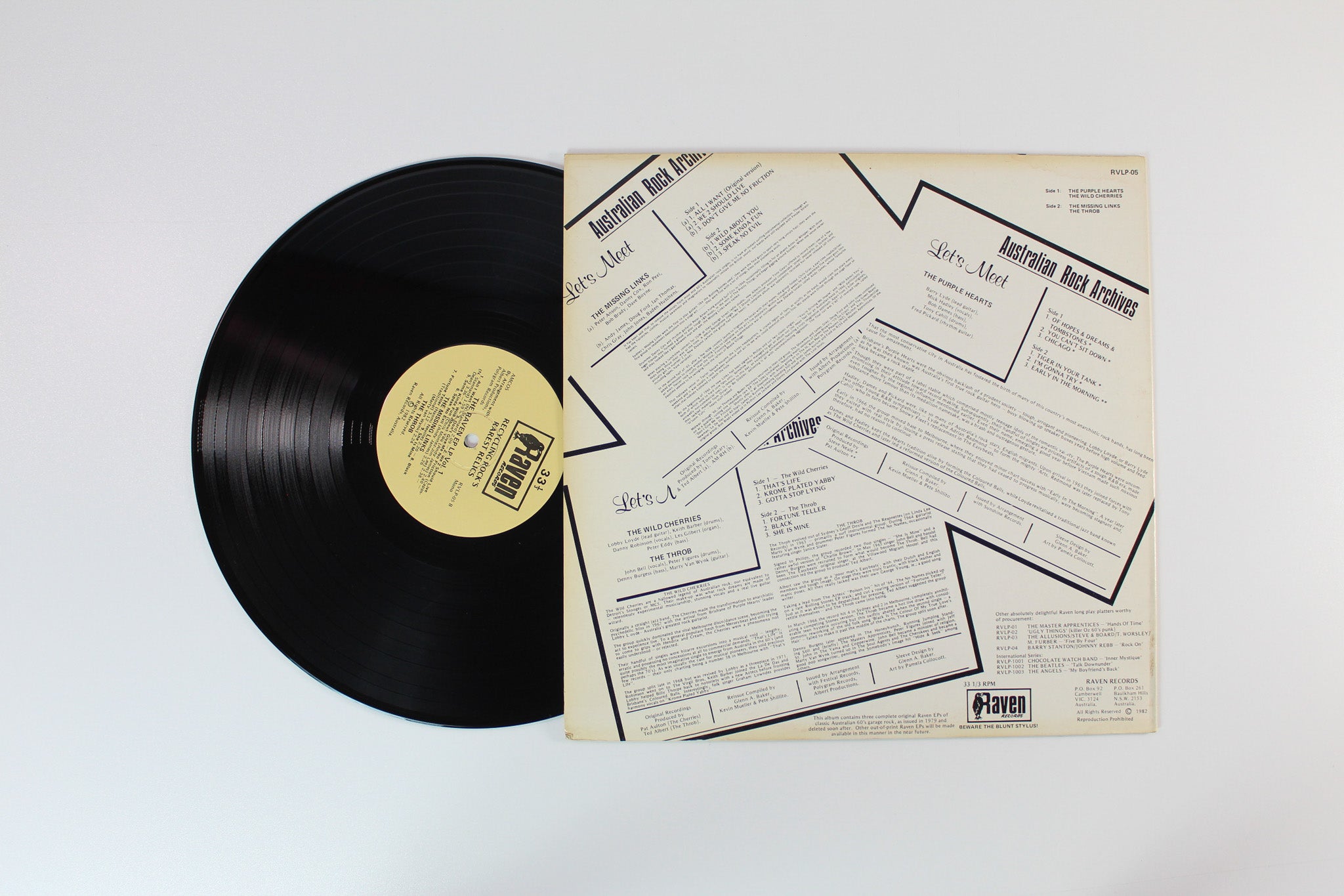 Various - The Raven EP LP Vol.1 on Raven Records