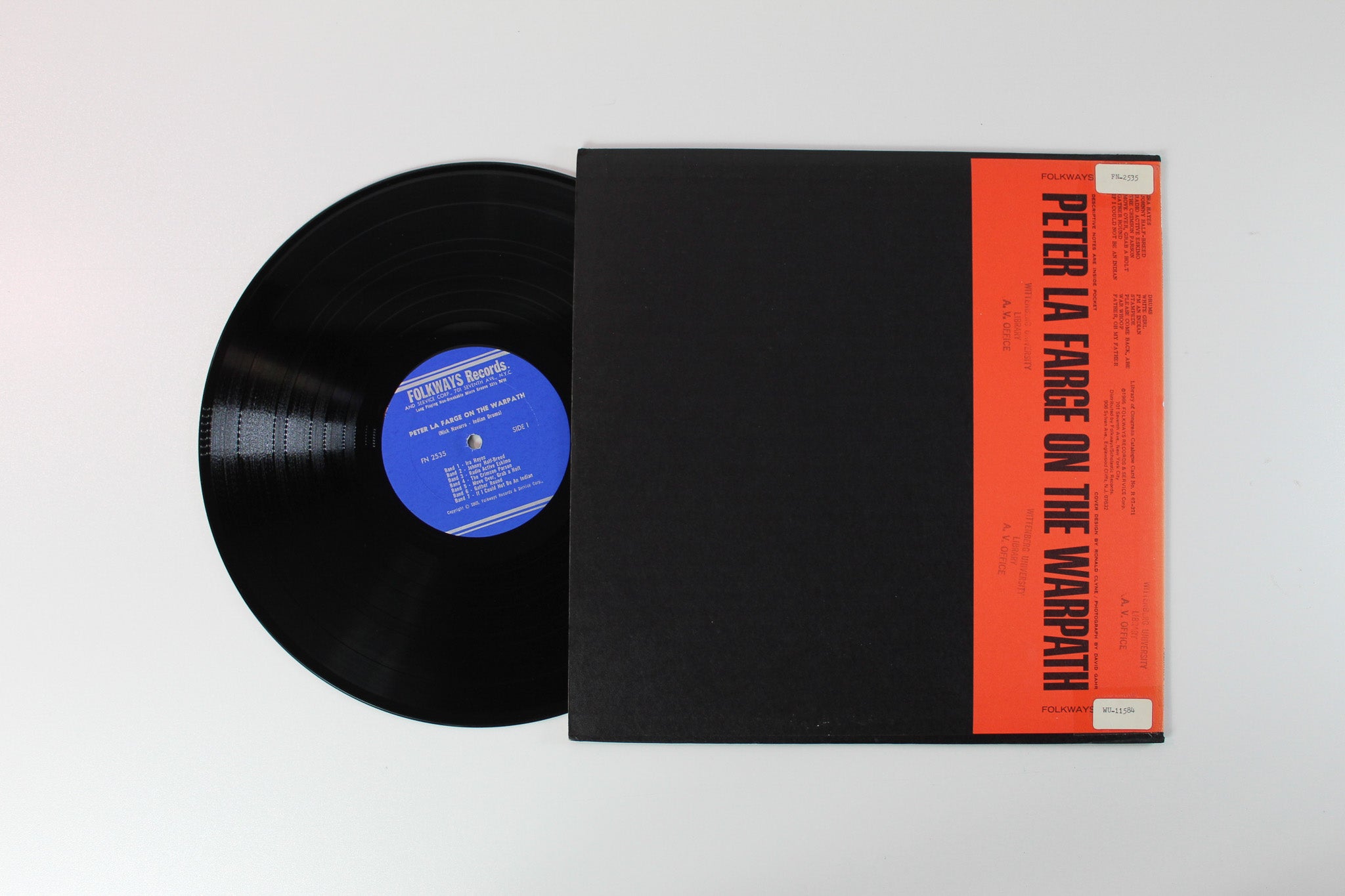 Peter LaFarge - On The Warpath on Folkways