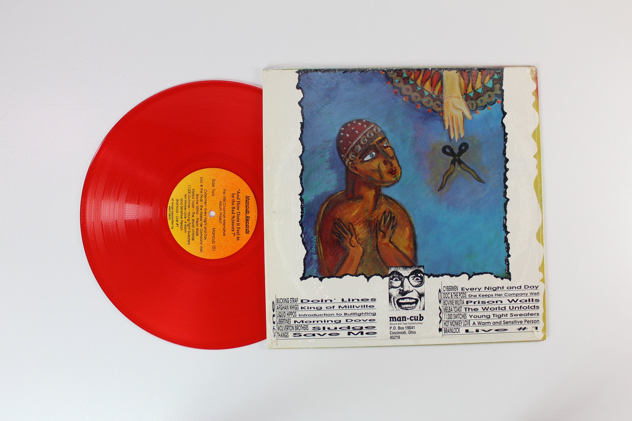 Various - Where The Hell Are The Good Scissors? on Man Cub Ltd Red Vinyl Afghan Whigs