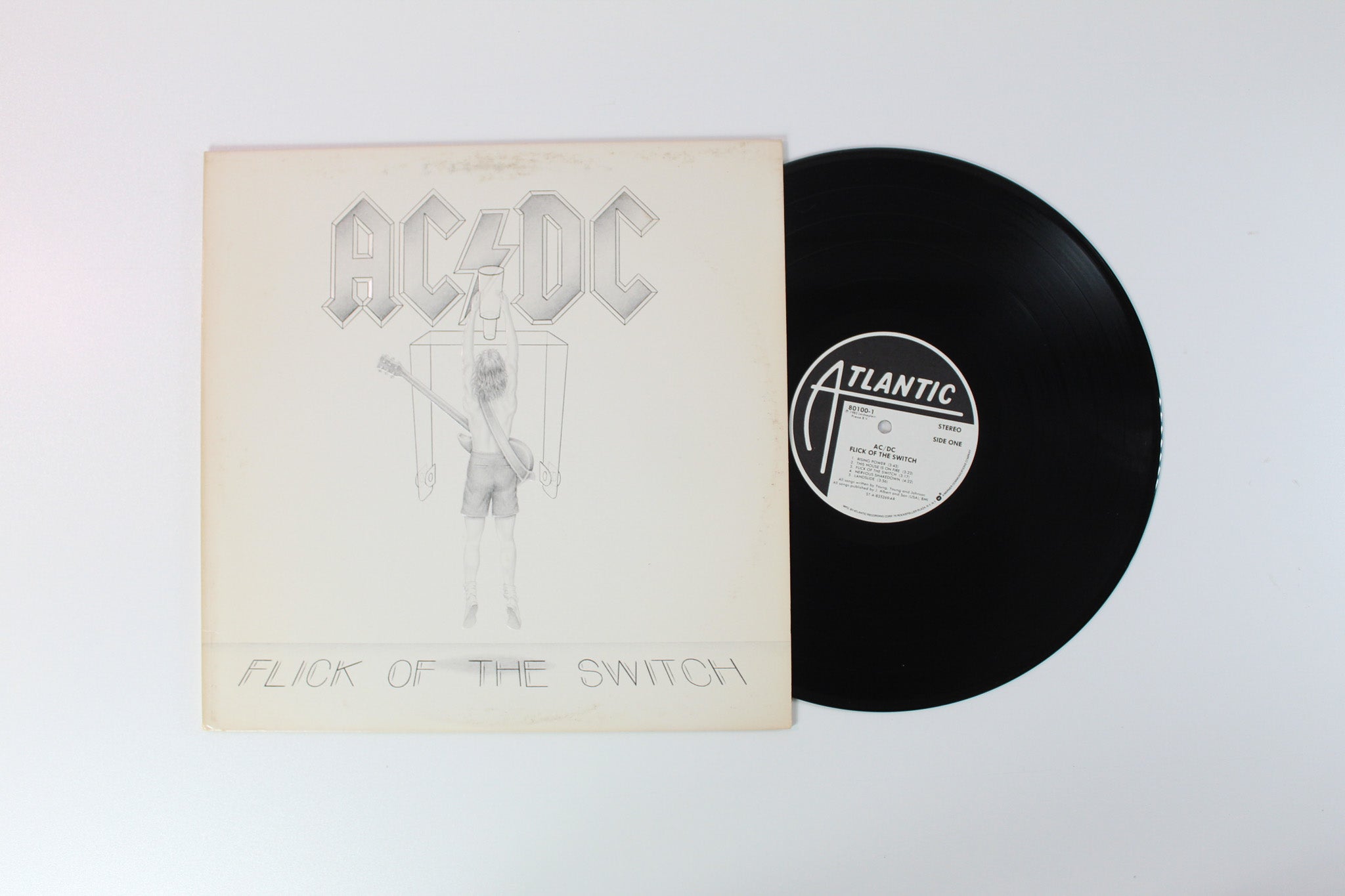 AC/DC - Flick Of The Switch on Atlantic