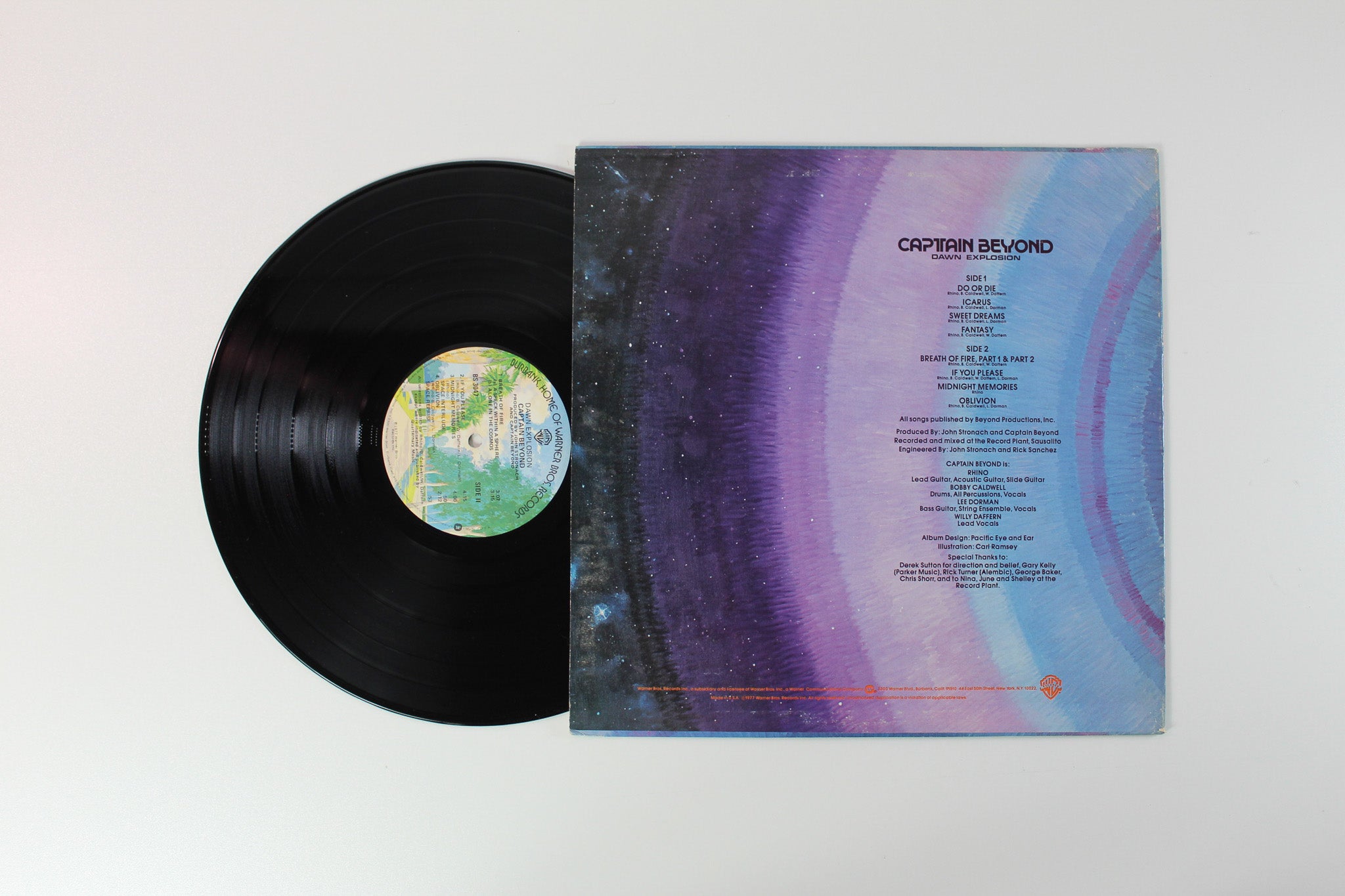 Captain Beyond - Dawn Explosion on Warner Bros. Records