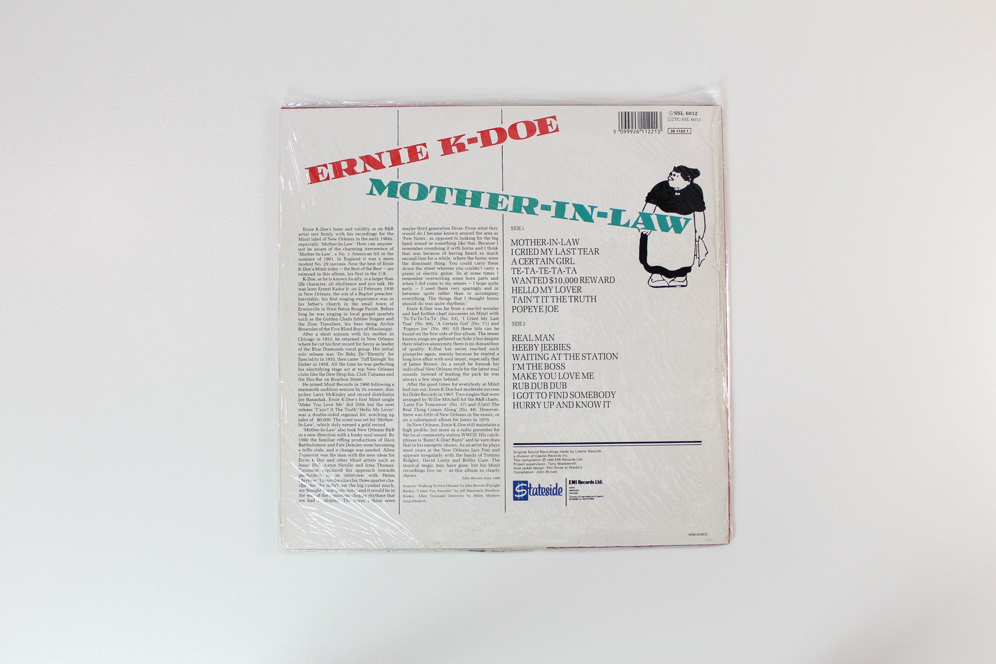 Ernie K-Doe - Mother-In-Law on Stateside Sealed