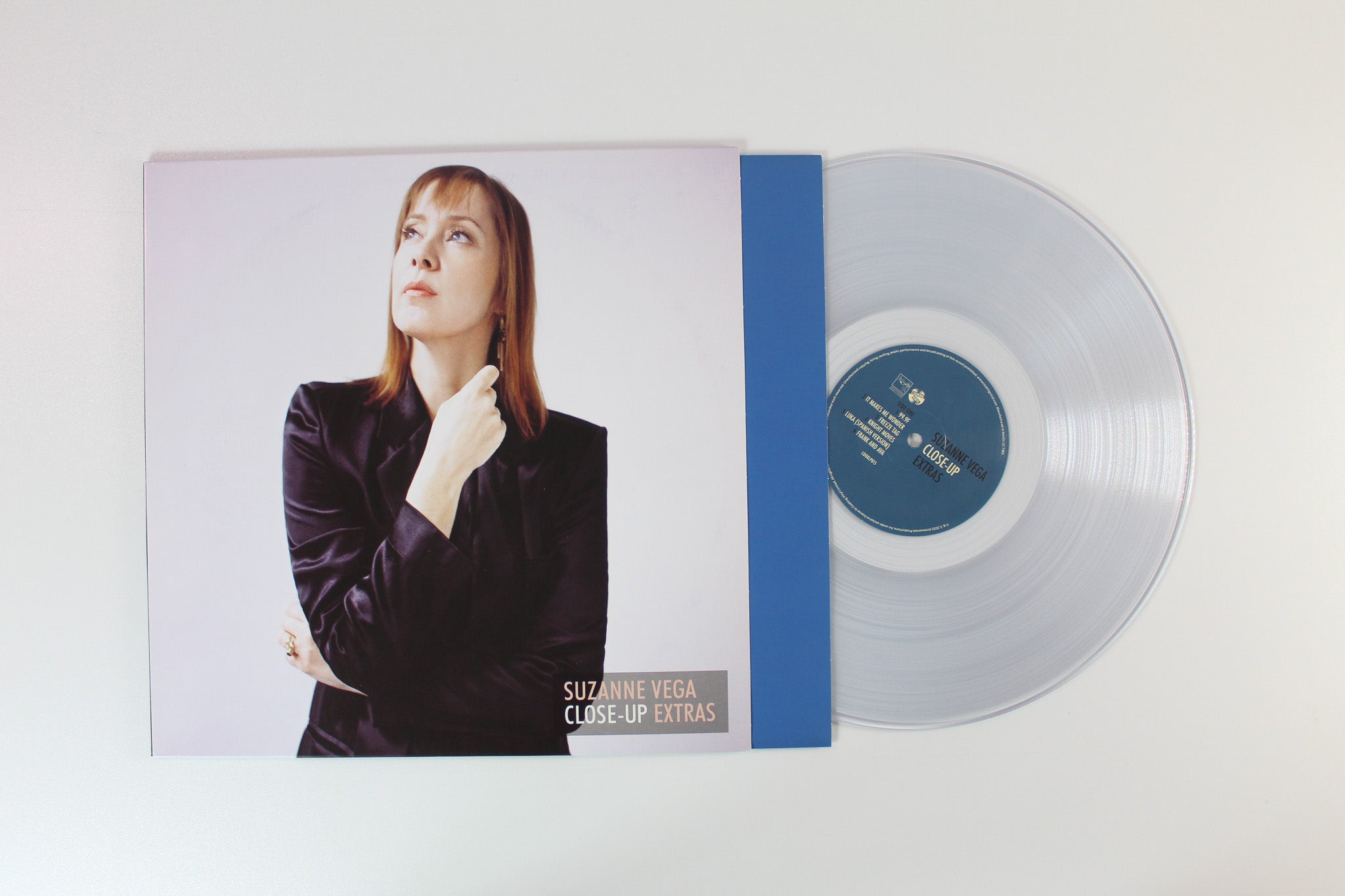 Suzanne Vega - Close-Up Extras on Cooking Vinyl RSD 2022 Ltd Crystal Clear Vinyl Reissue