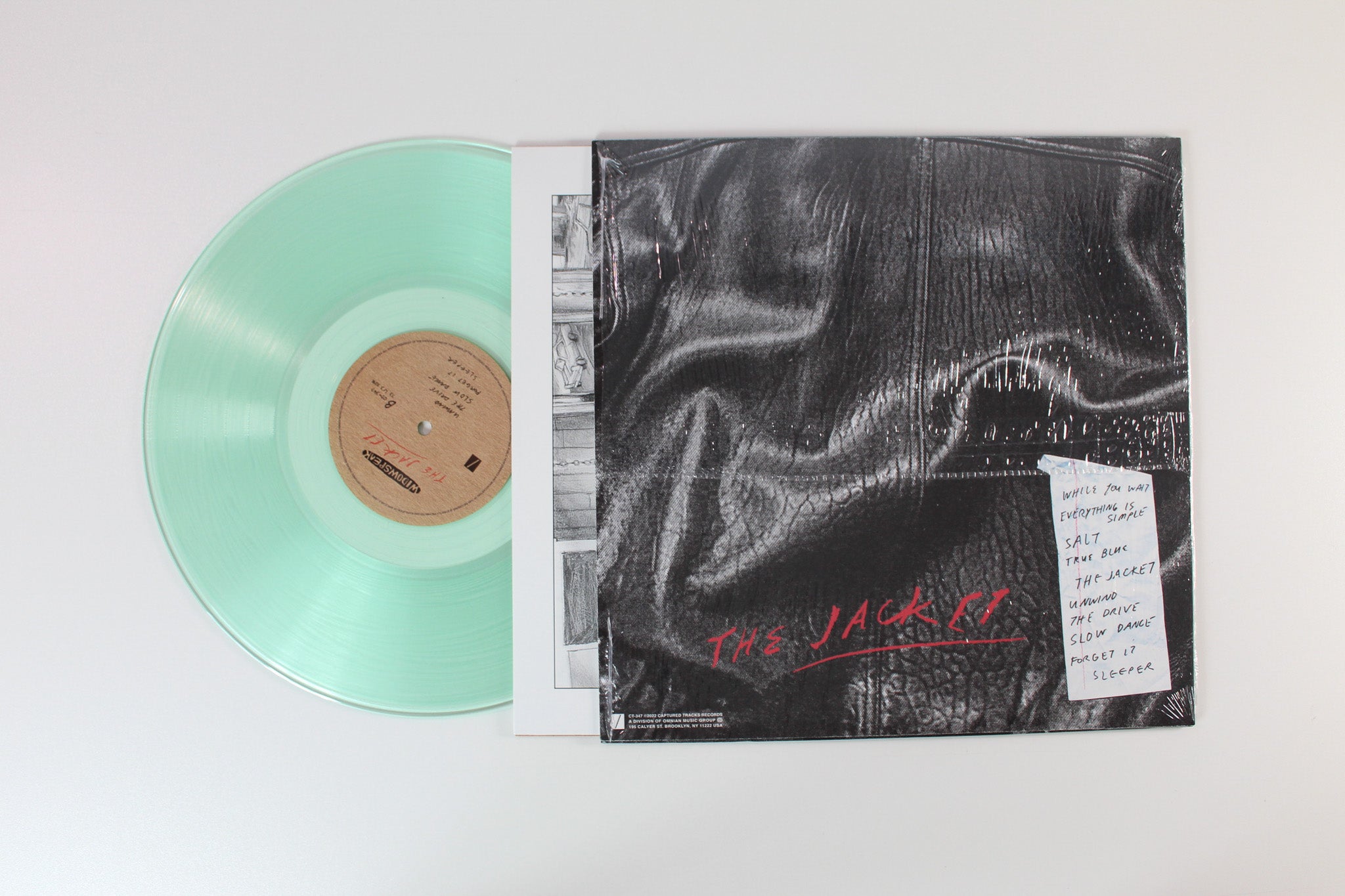 Widowspeak - The Jacket on Captured Tracks Ltd Coke Bottle Clear Vinyl