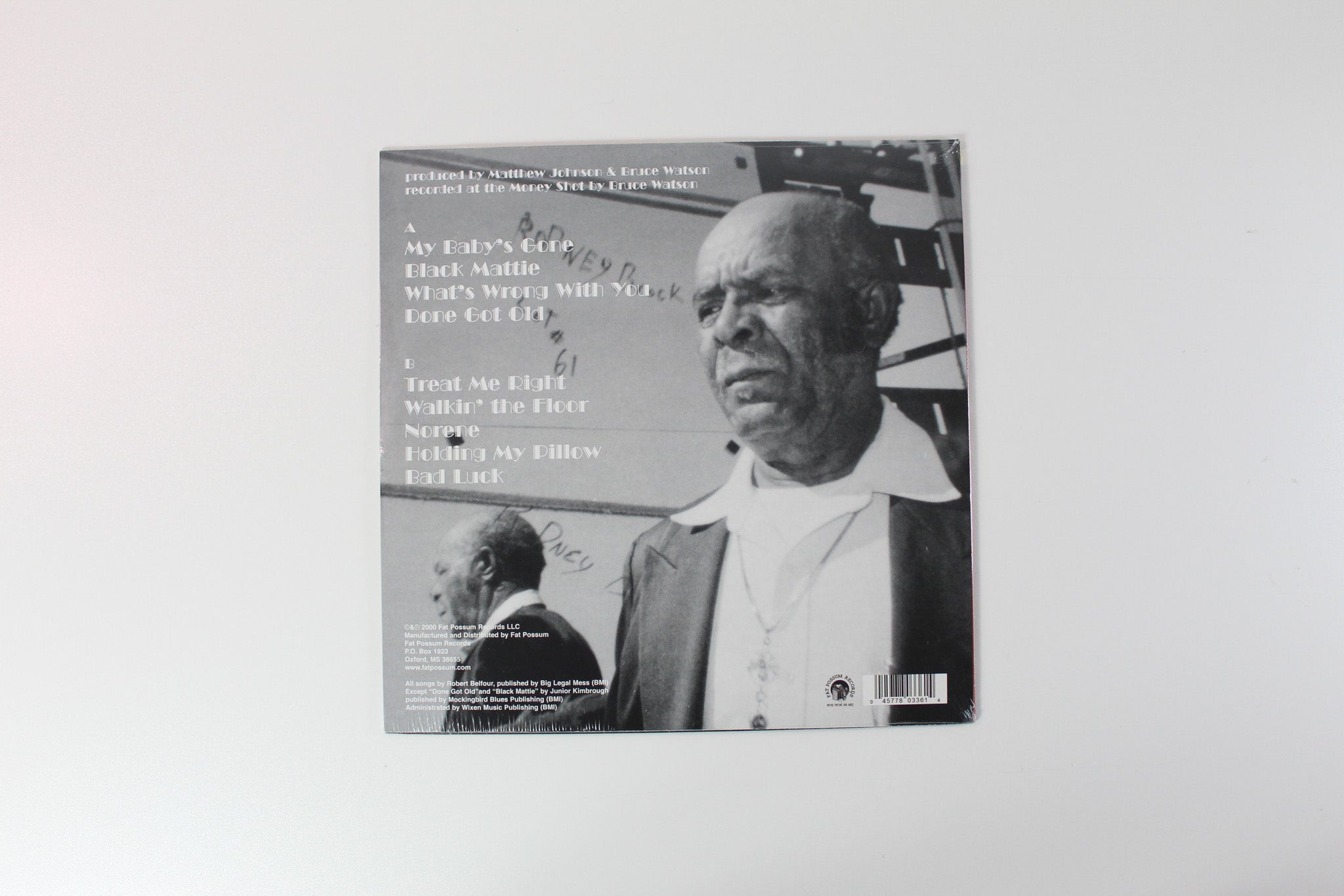 Robert Belfour - What's Wrong With You Reissue on Fat Possum Records Sealed