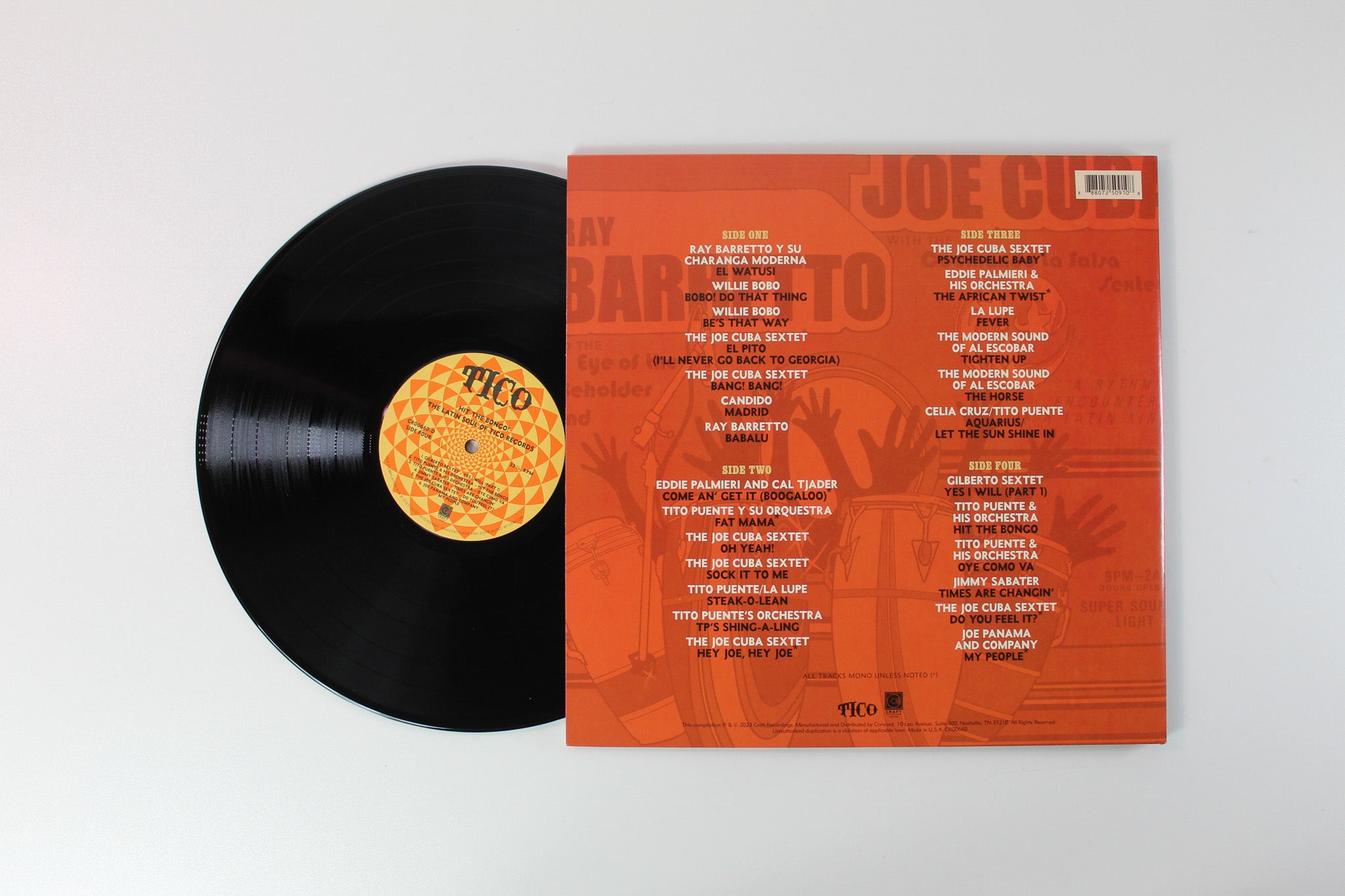 Various - Hit The Bongo! (The Latin Soul Of Tico Records) on Craft Recordings