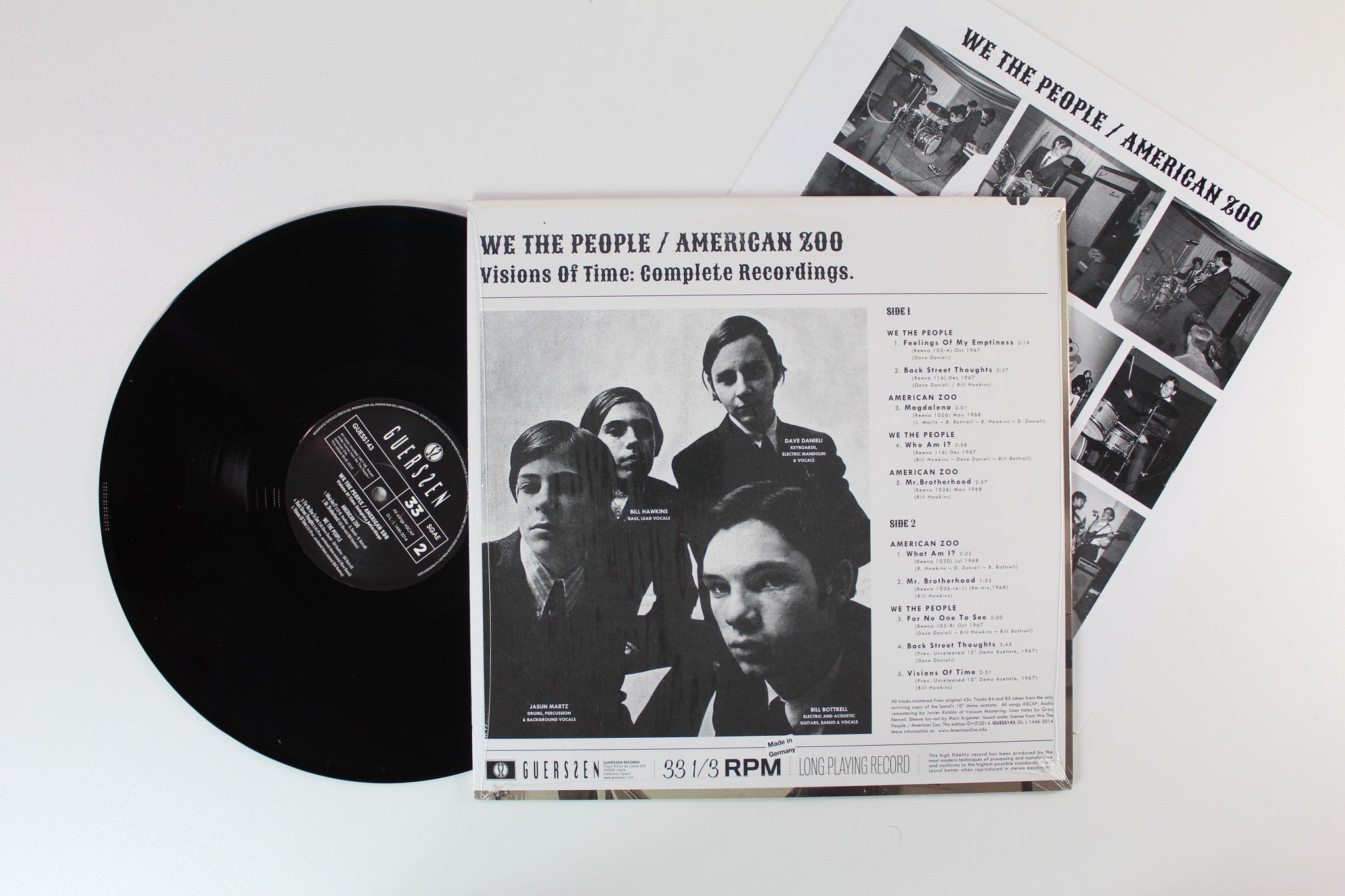 We The People / American Zoo - Visions Of Time: Complete Recordings on Guerssen