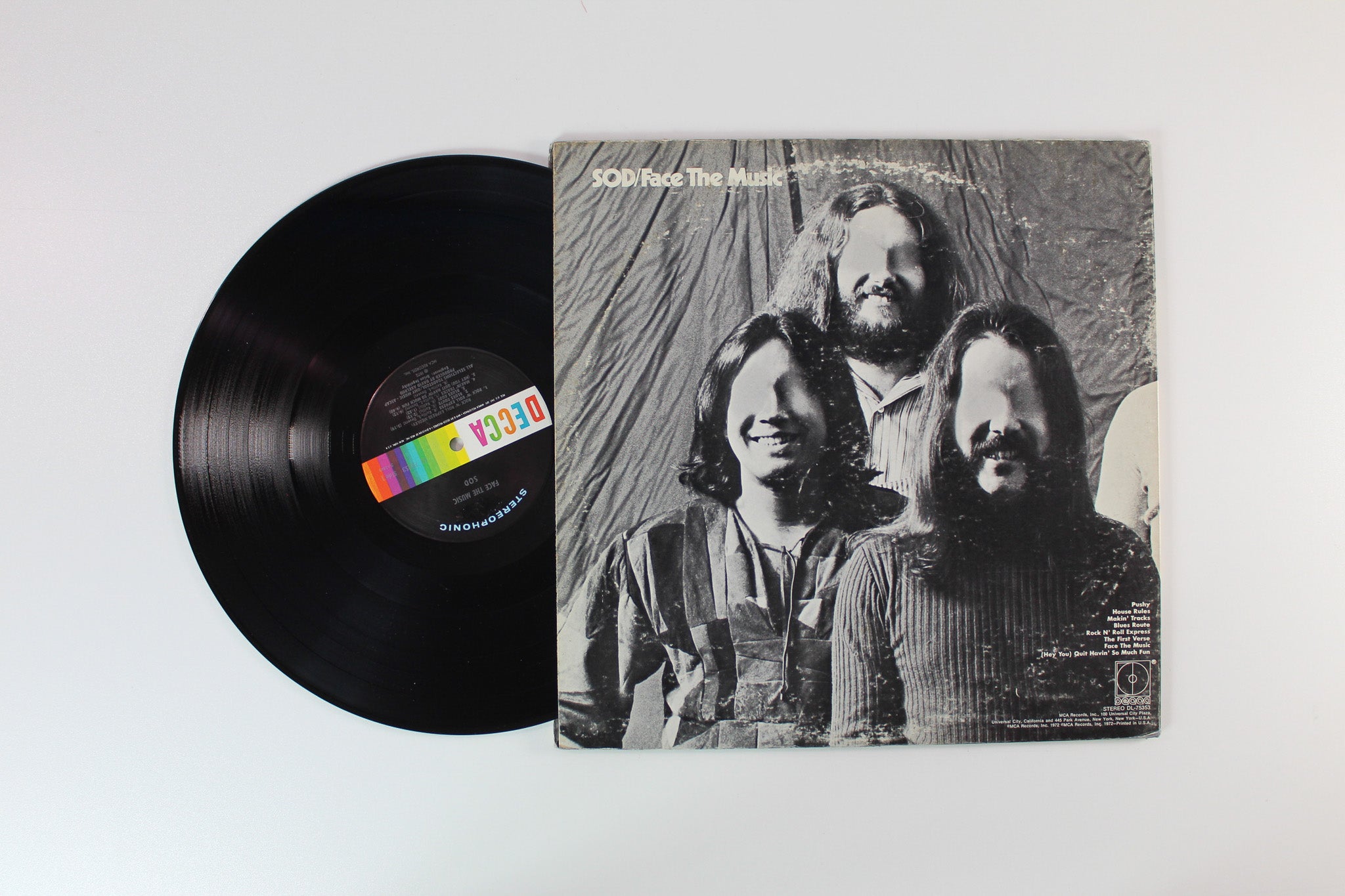 Sod - Face The Music on Decca