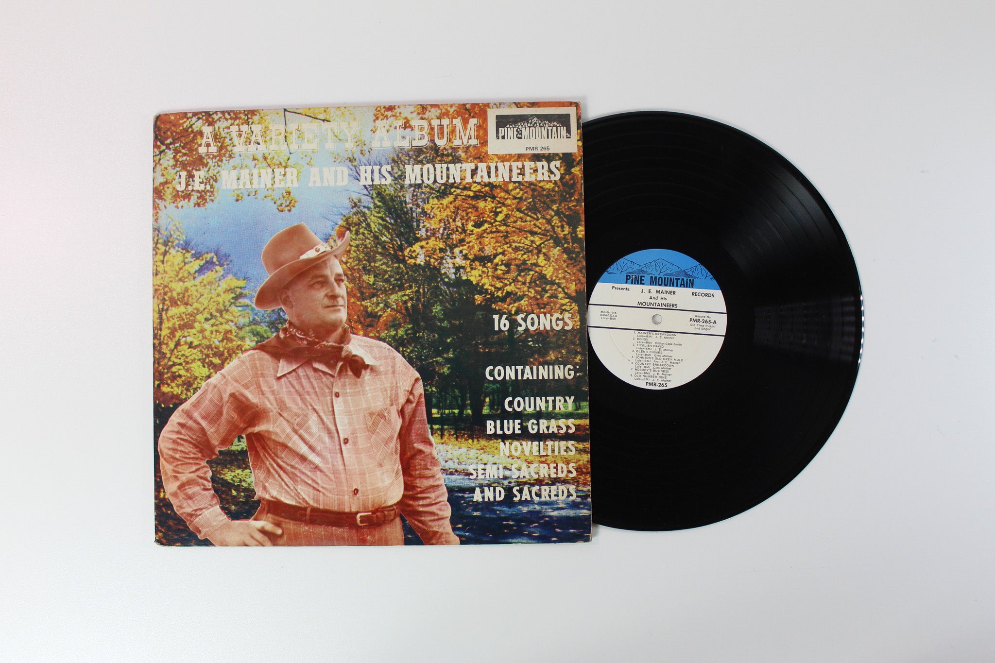 J.E. Mainer's Mountaineers - A Variety Album on Pine Mountain