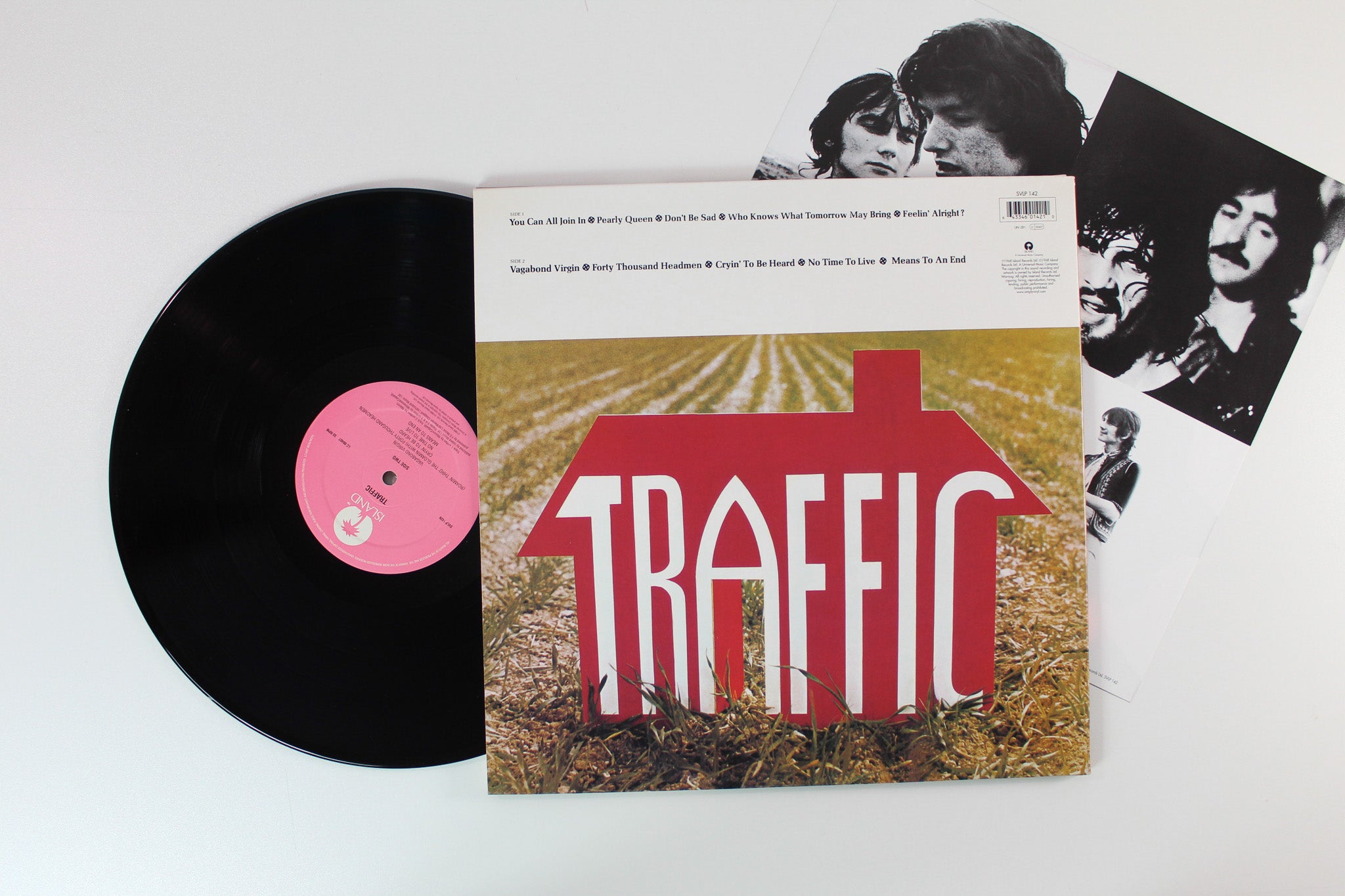 Traffic - Traffic on Simply Vinyl Ltd 180 Gram Reissue