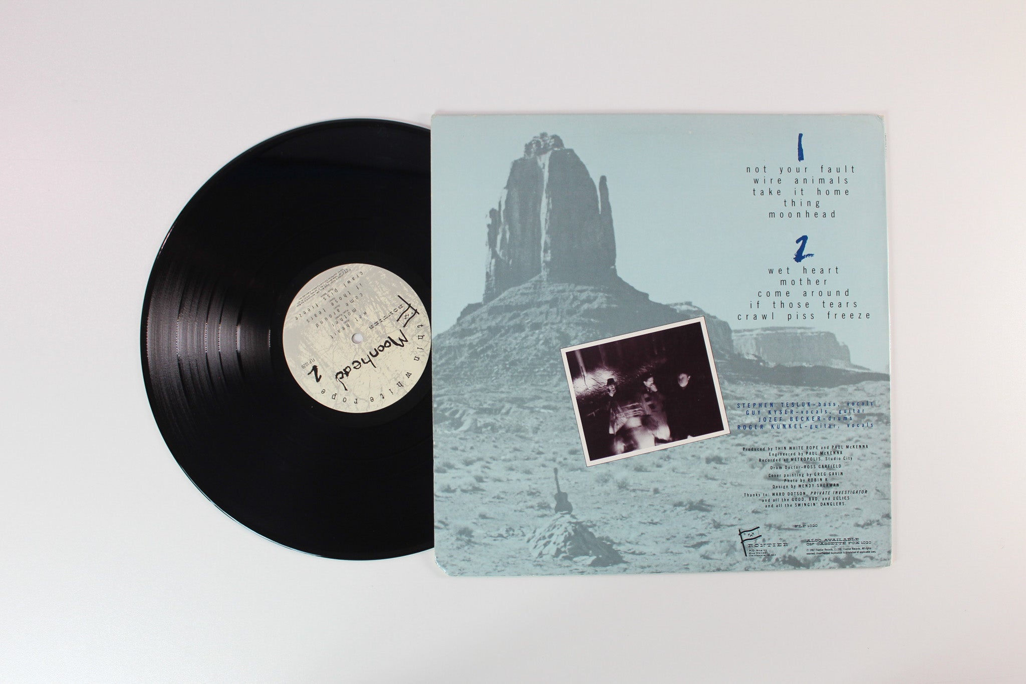 Thin White Rope - Moonhead on Zippo