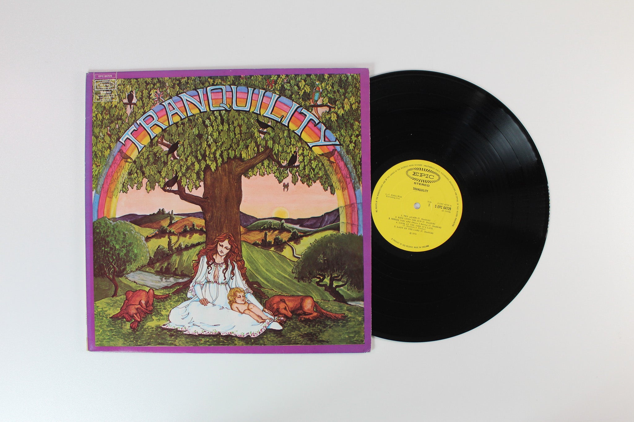 Tranquility - Tranquility on Epic UK Pressing