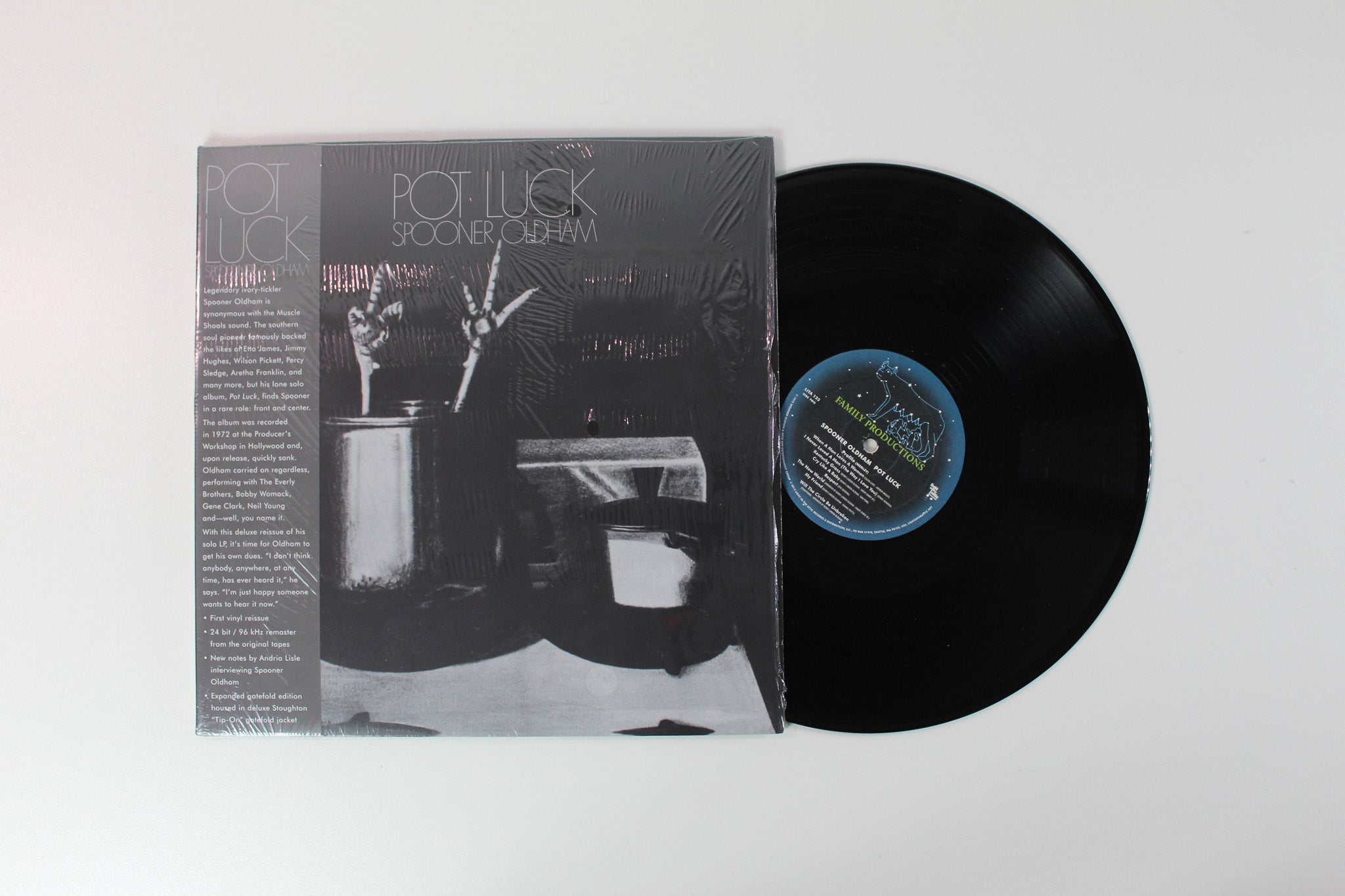 Spooner Oldham - Pot Luck Reissue on Light In The Attic