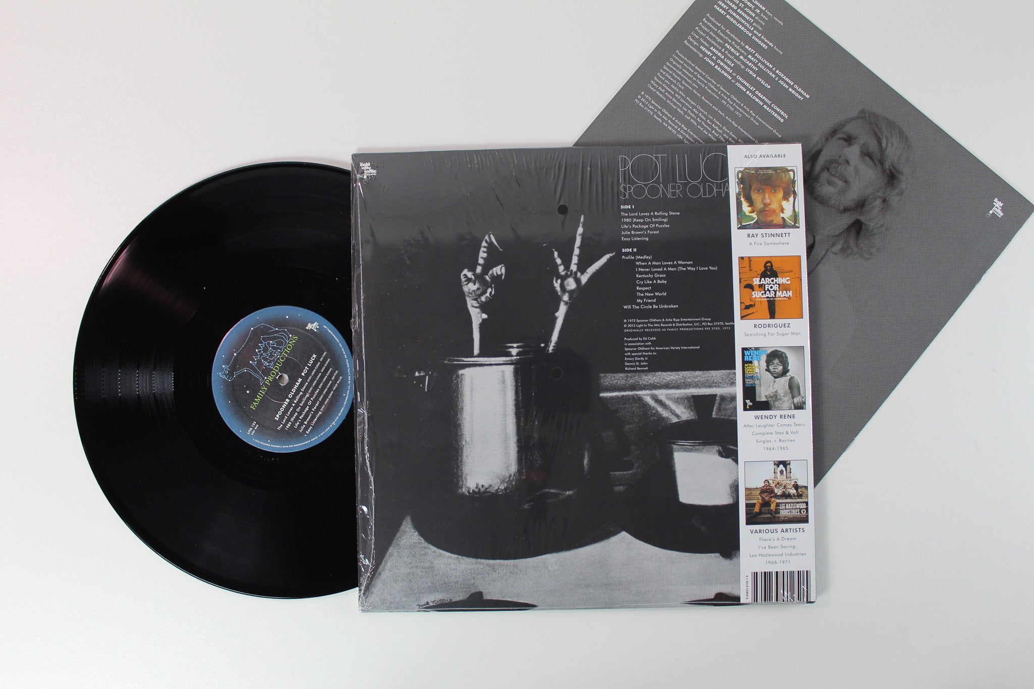 Spooner Oldham - Pot Luck Reissue on Light In The Attic