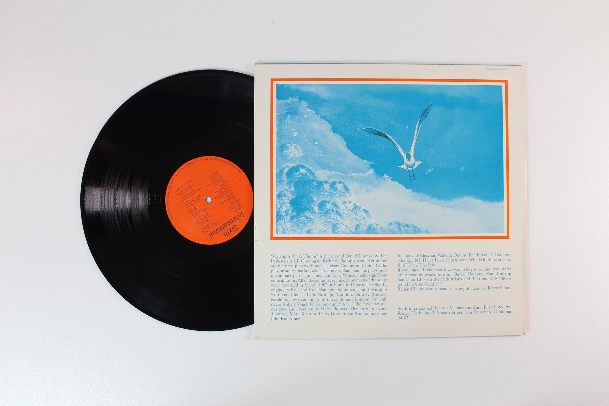 David Thomas And The Pedestrians - Variations On A Theme on Sixth International