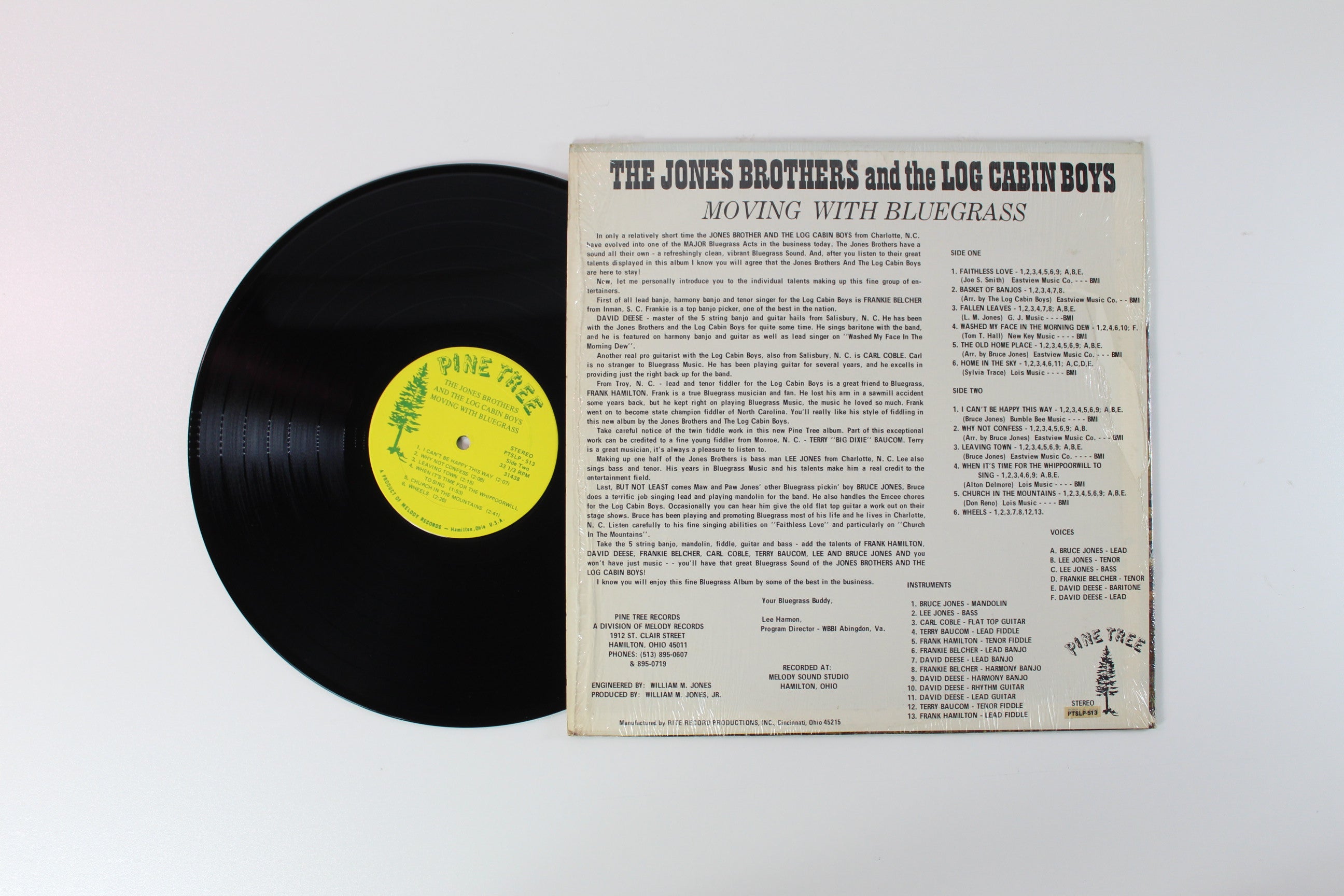 Jones Brothers - Moving With Bluegrass on Pine Tree