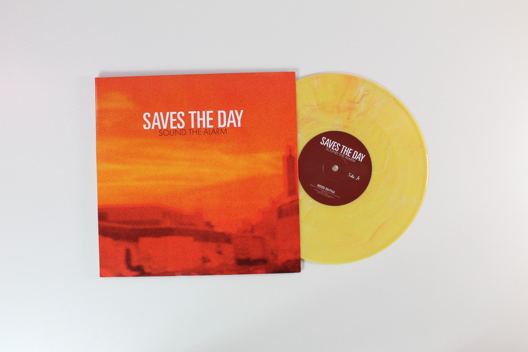 Saves The Day - Sound The Alarm on Vagrant Yellow Marble 2 X 10" Reissue