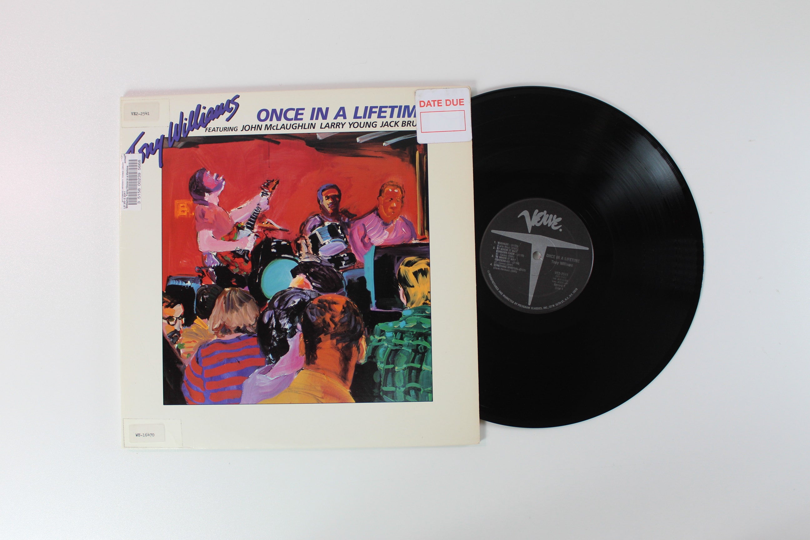 Anthony Williams - Once In A Lifetime on Verve Records