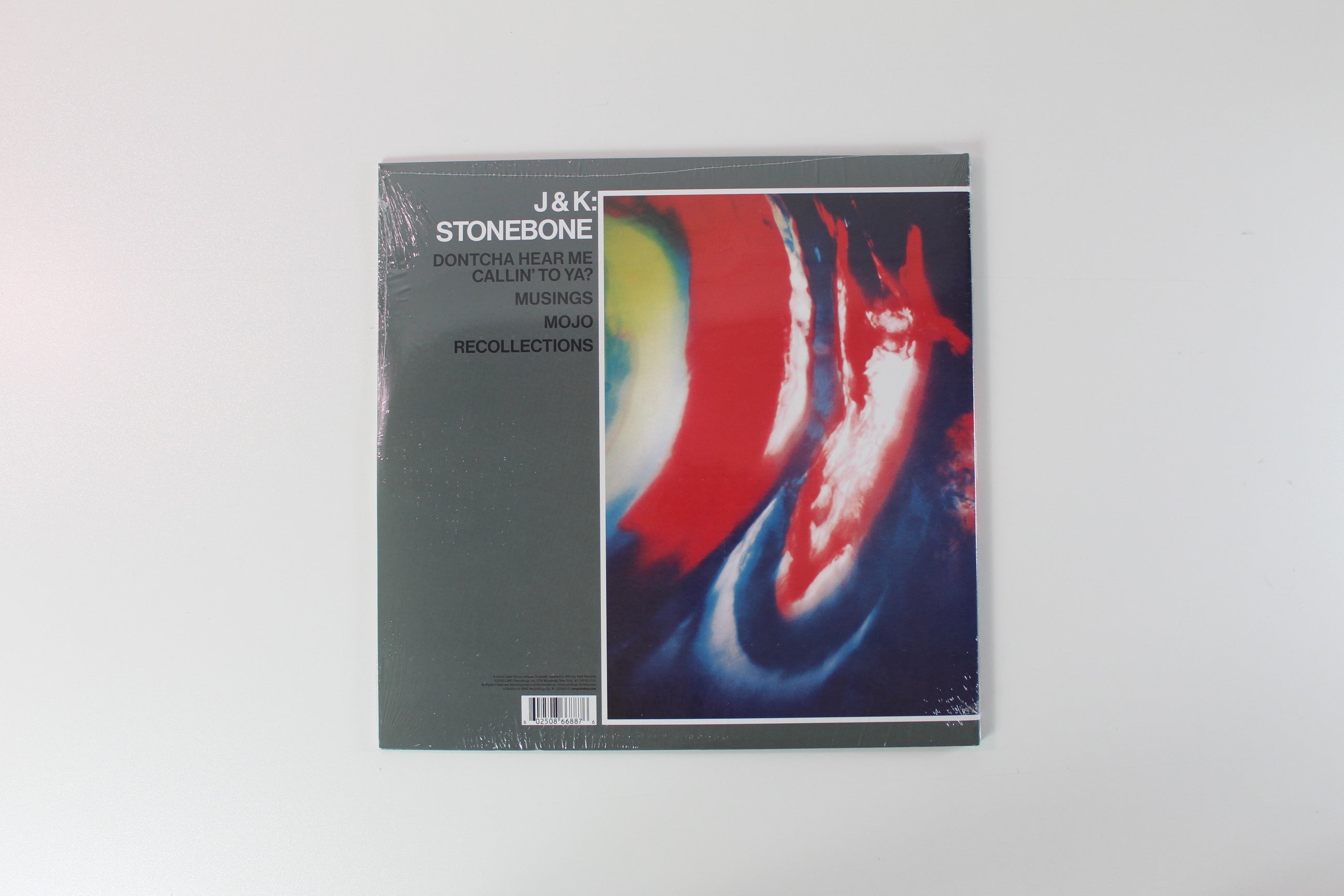J.J. Johnson - Stonebone on A&M CTI RSD 2020 Red Vinyl Reissue Sealed